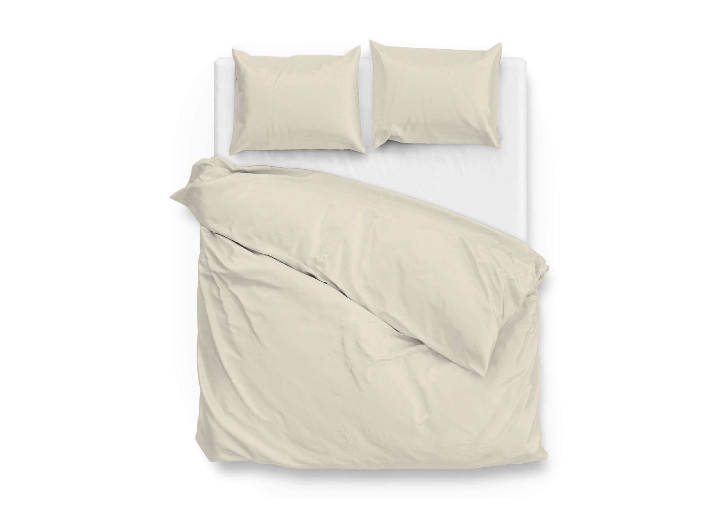 Housse de couette 260x220cm coton satin - Housse de couette 260x220cm coton satin