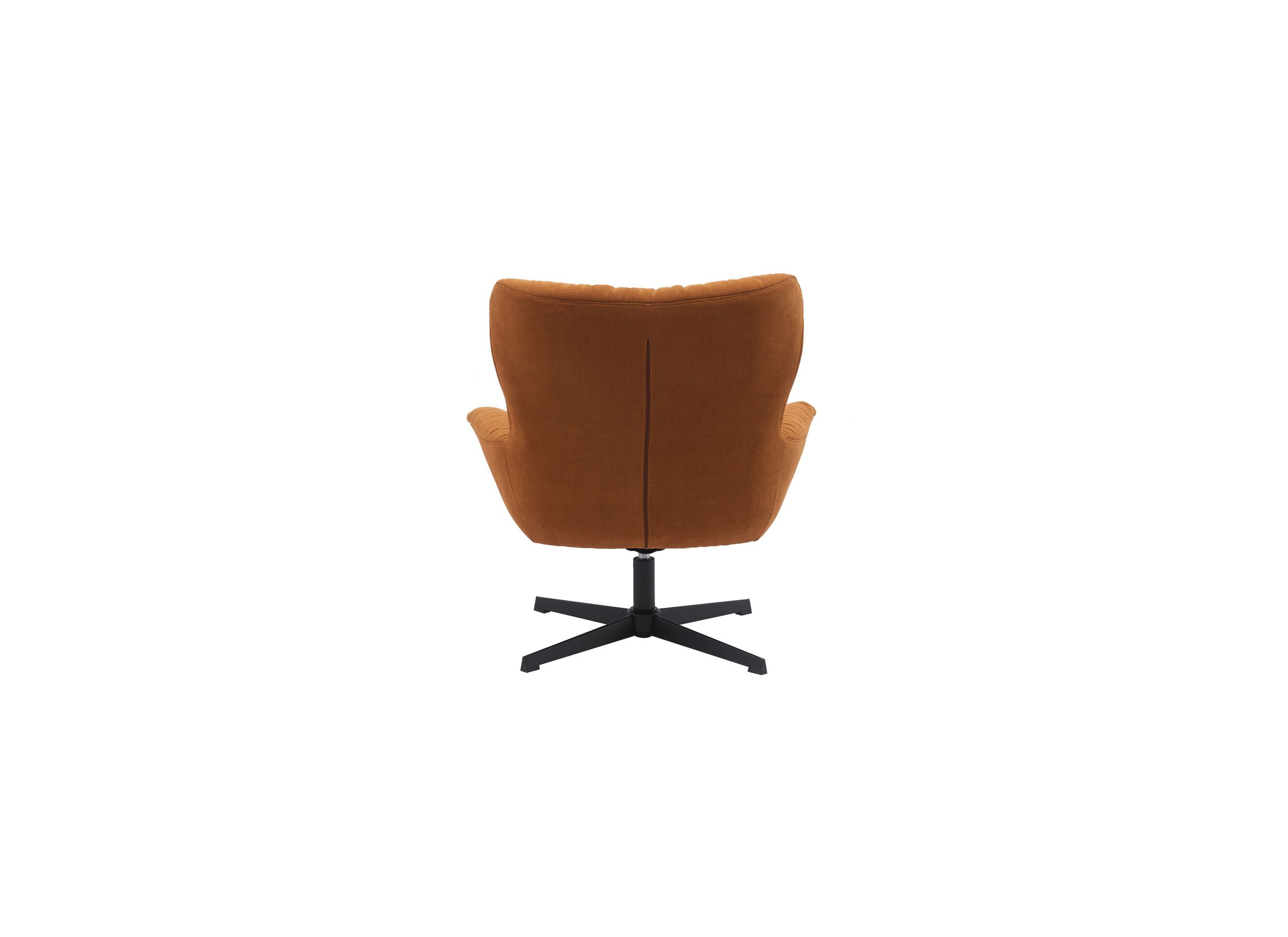 Fauteuil Hopi 80x83x88cm - stof - oranje