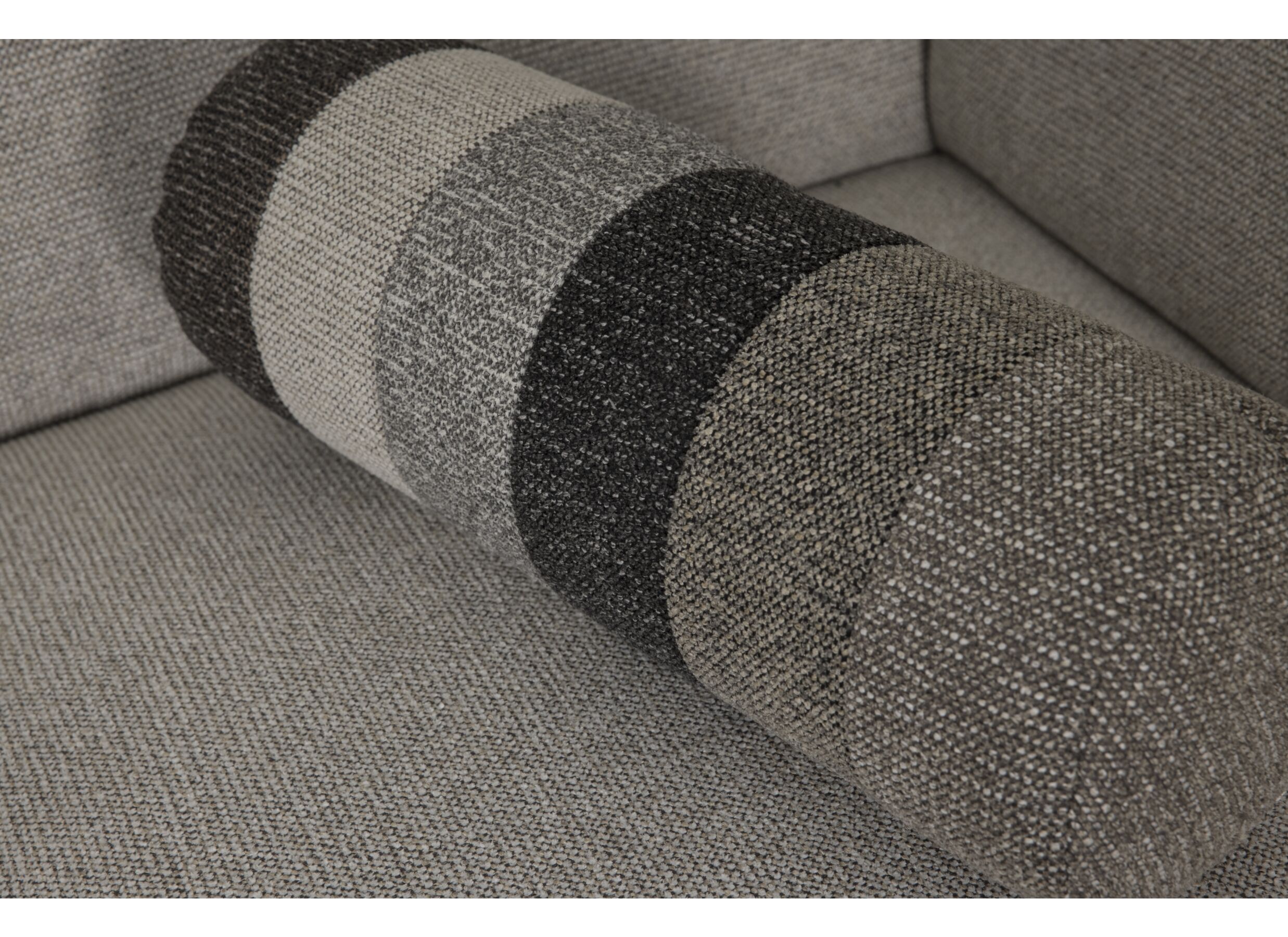Canapé d'angle Culebra 299x231cm - tissu - beige avec relax