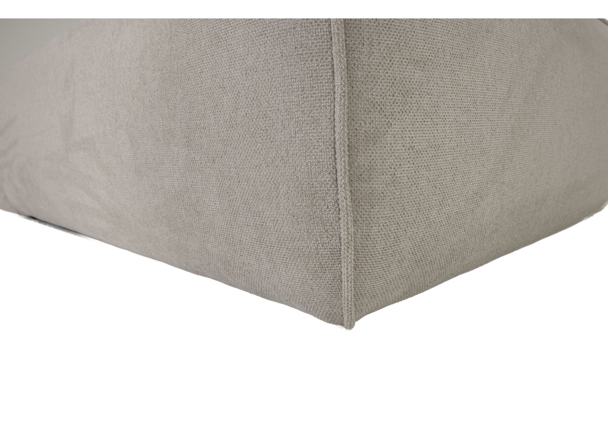 Canapé d'angle Enjoy 308x165cm - tissu - beige