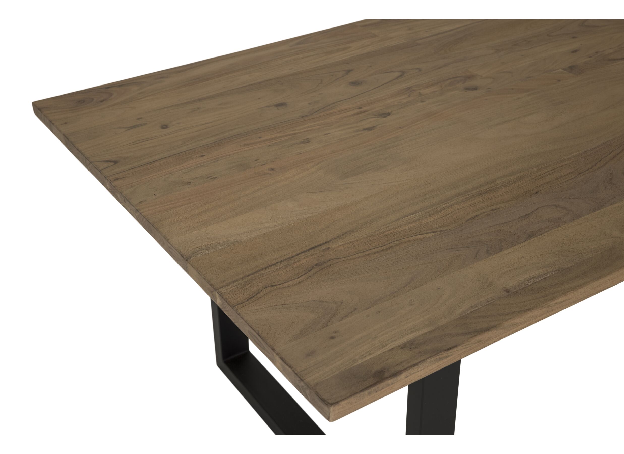 Table Aquilano 240x110cm - acacia massif - brun