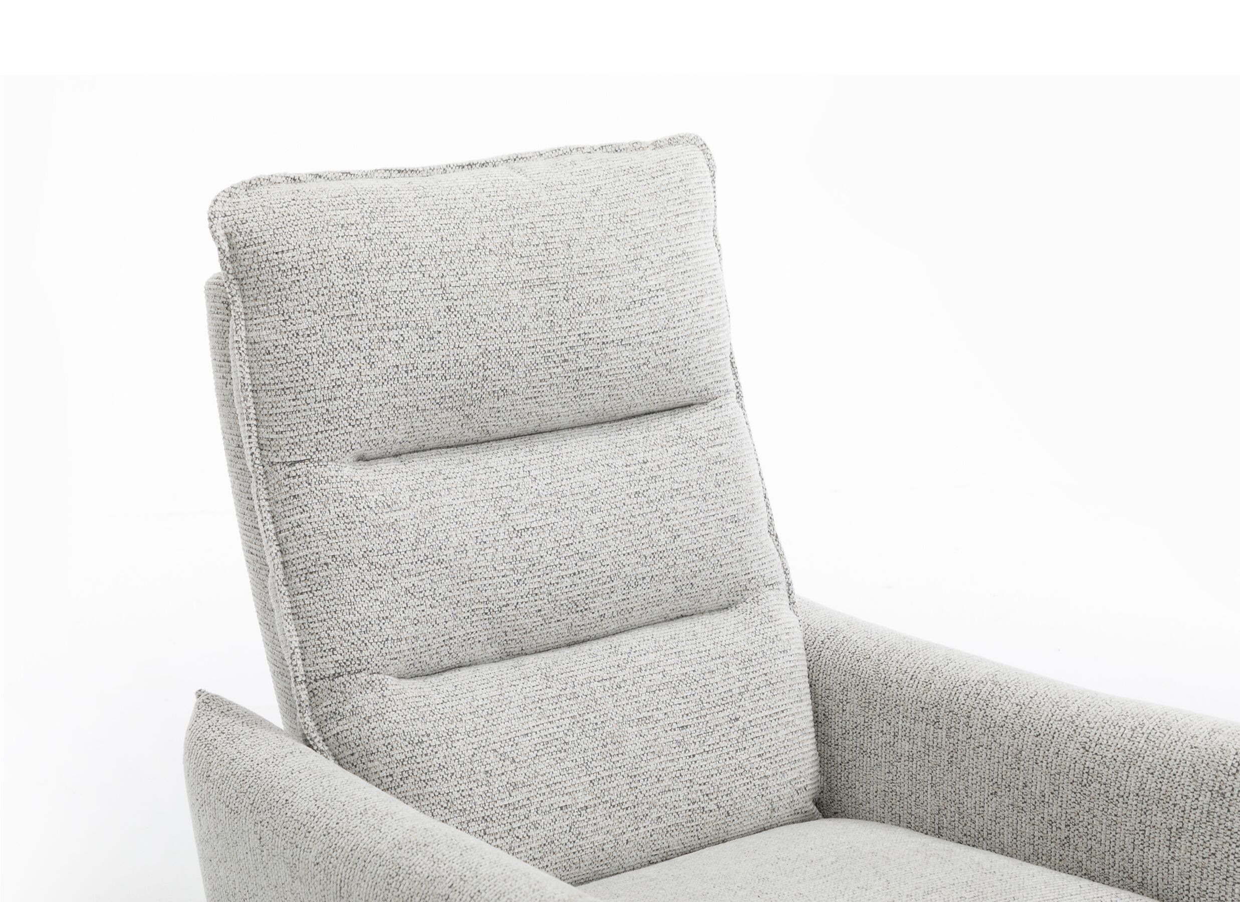 Detail - Fauteuil relax Jorge électrique - tissu - greige