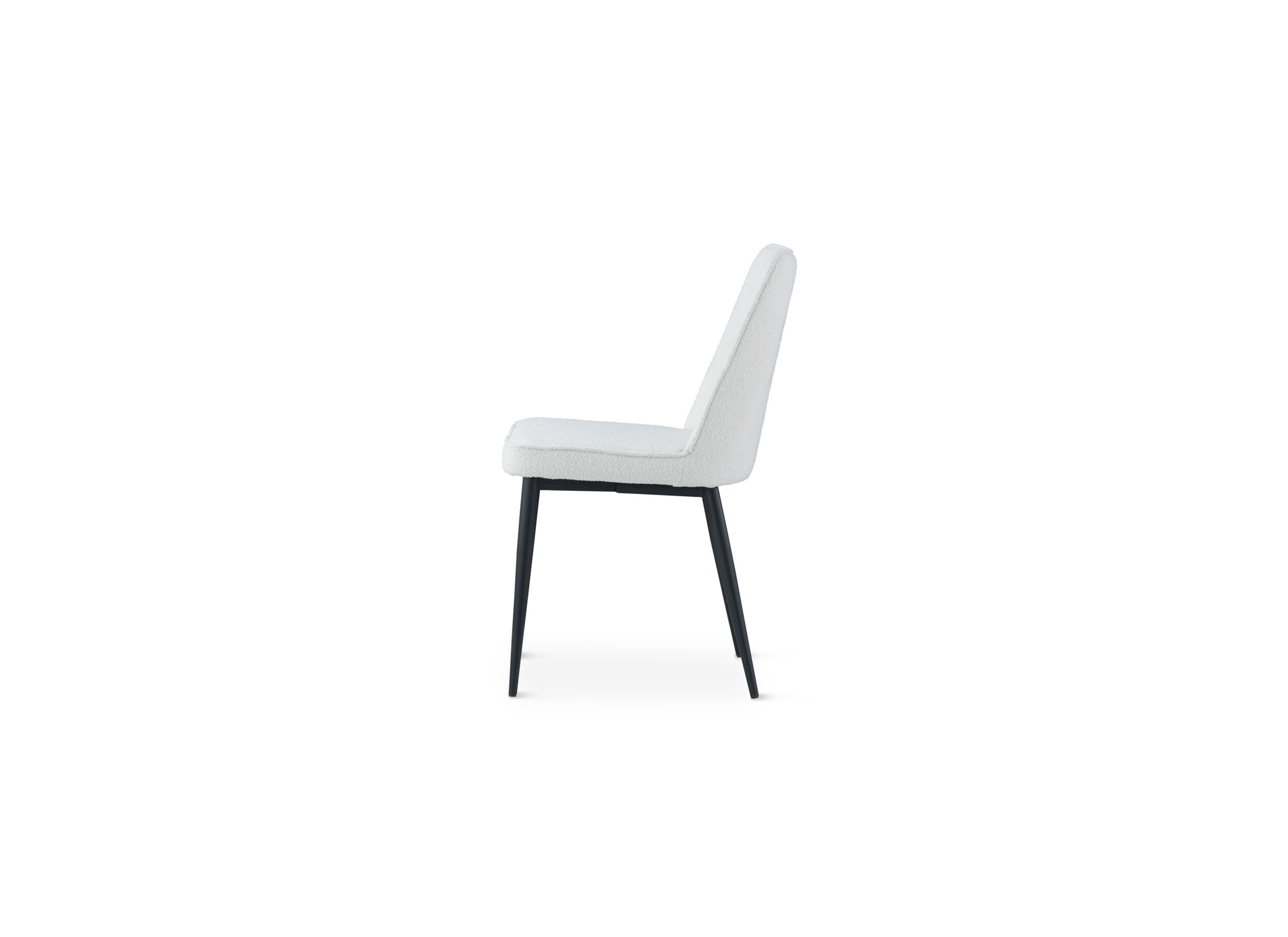 Aperçu - Chaise Questo tissu blanc