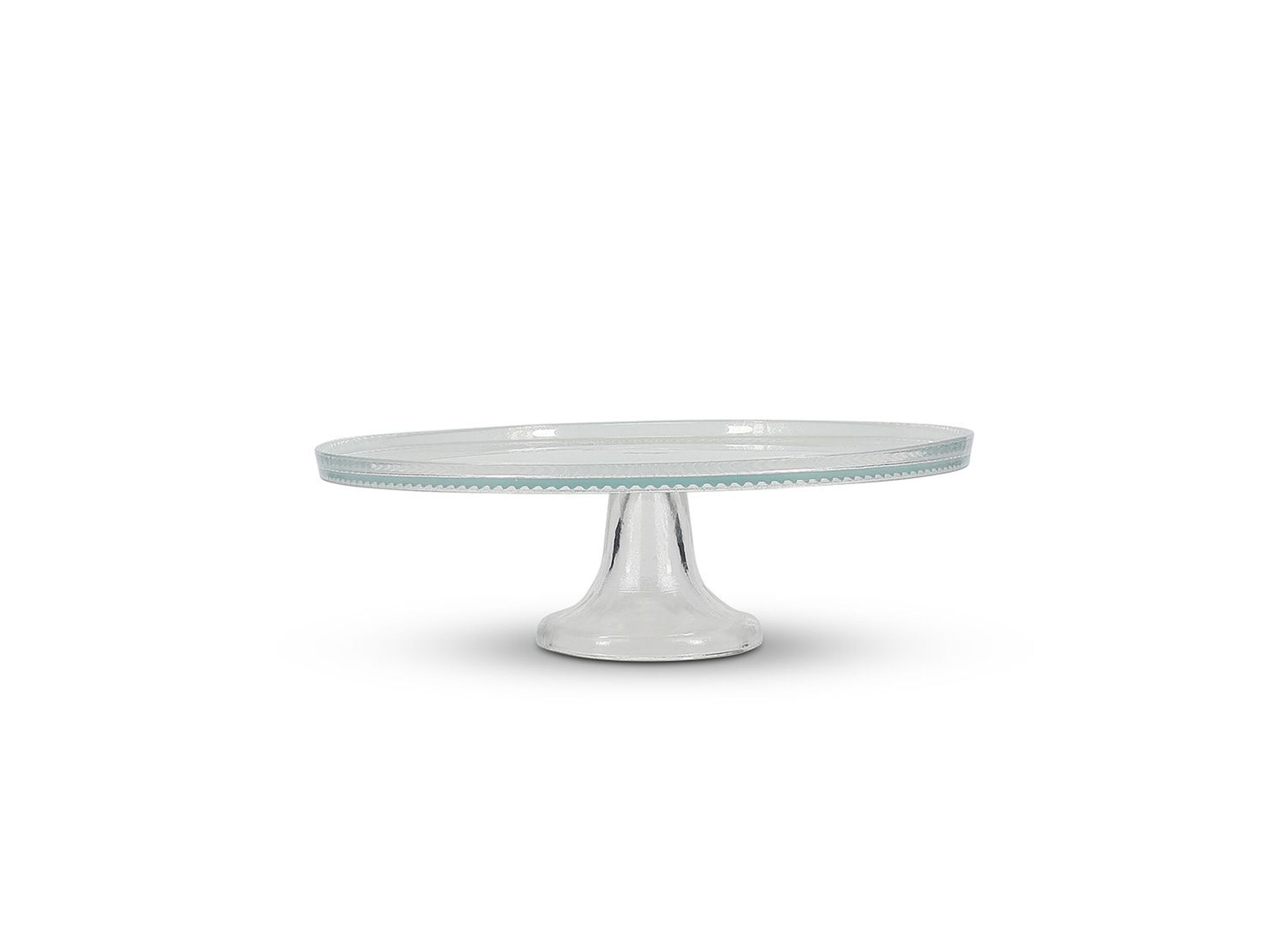 Taartschotel Aristo Ø28xH8 - Taartschotel Aristo Ø28xH8,5cm - glas - transparant