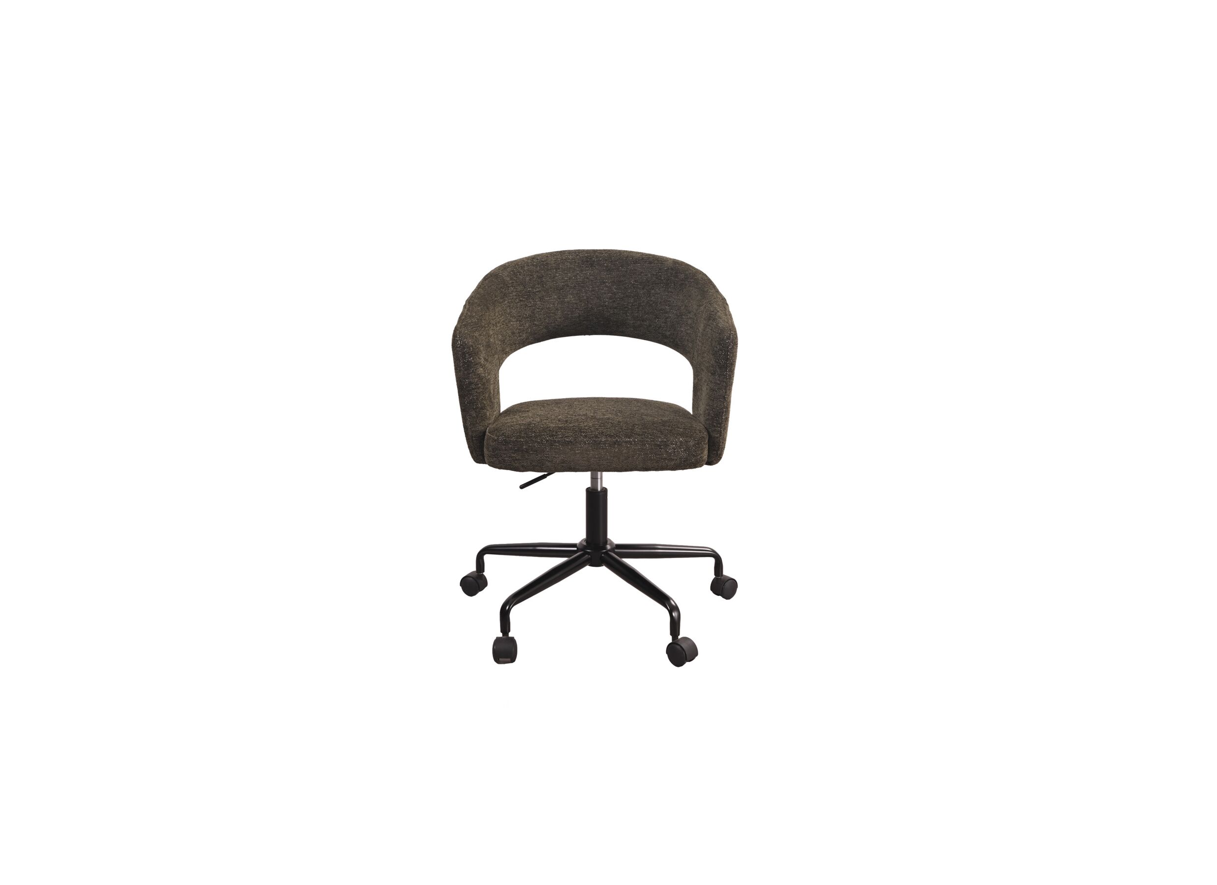 Aperçu - Chaise de bureau Robin 60x56x79,5cm - tissu - vert brun