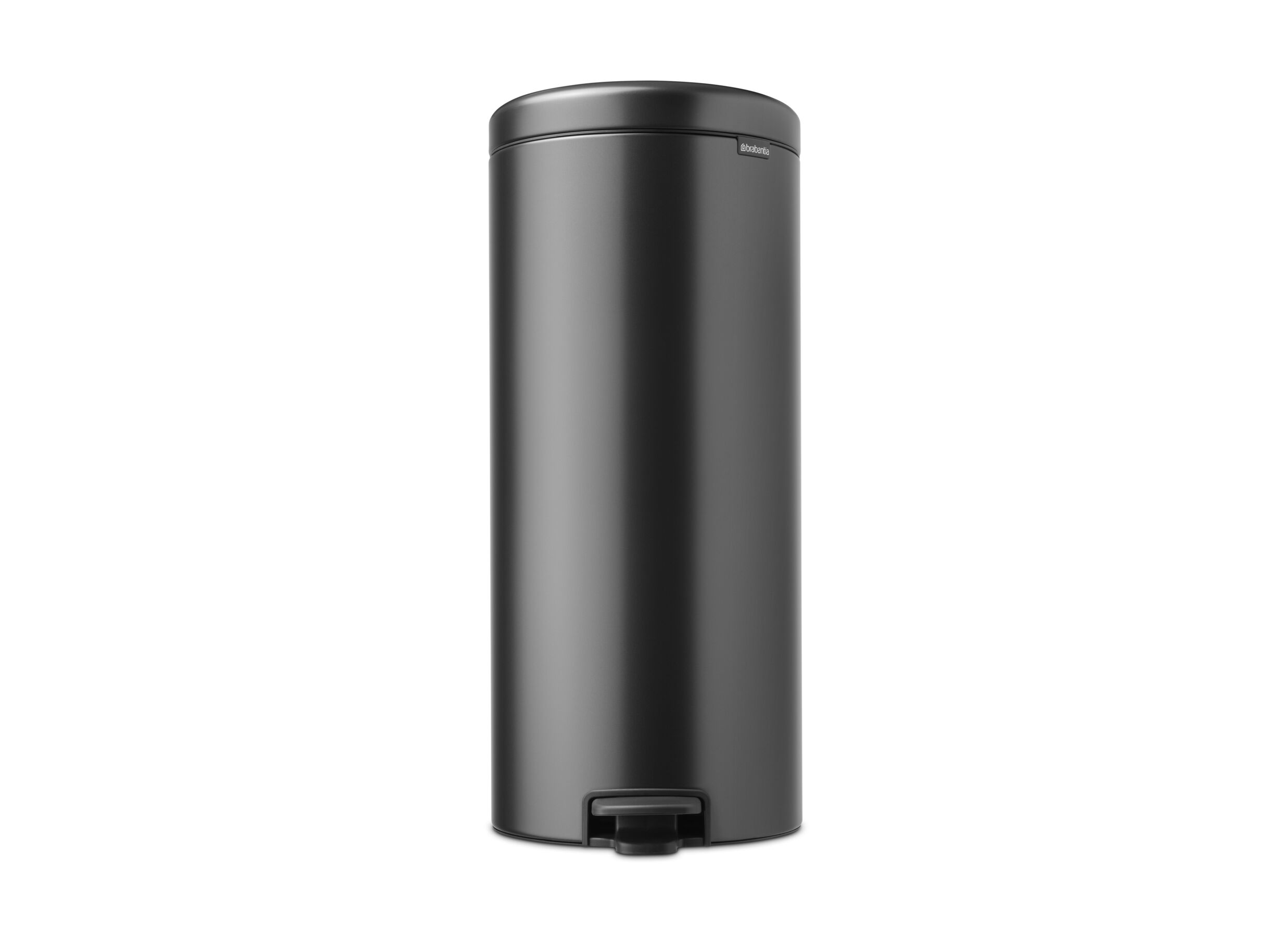 Pedaalemmer NewIcon Brabantia - 30L - confident grey - Poubelle à pédale NewIcon Brabantia - 30L - confident grey