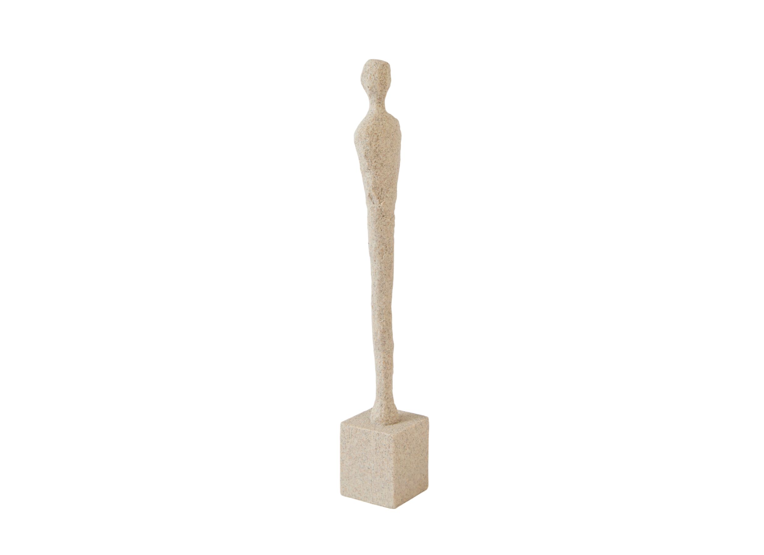 Beeld Taropa H33 - Beeld Taropa H33,5cm - kunststof - zand