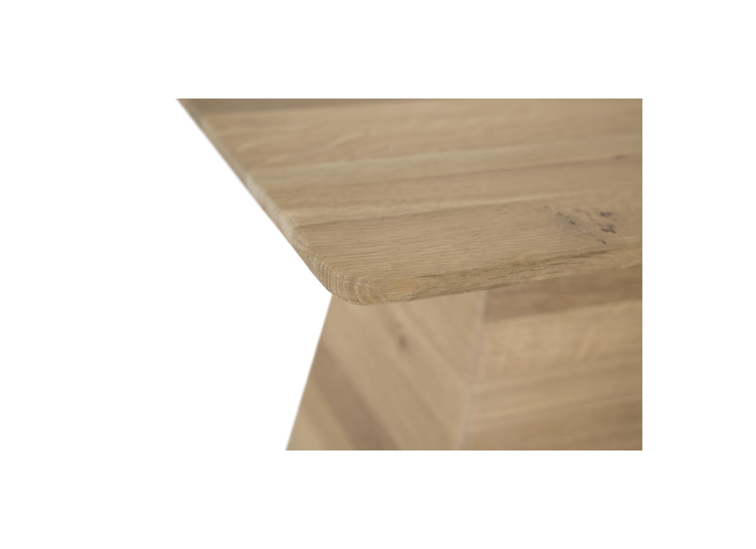 Detail - Table basse Float 40x40x46cm - chêne massif - naturel