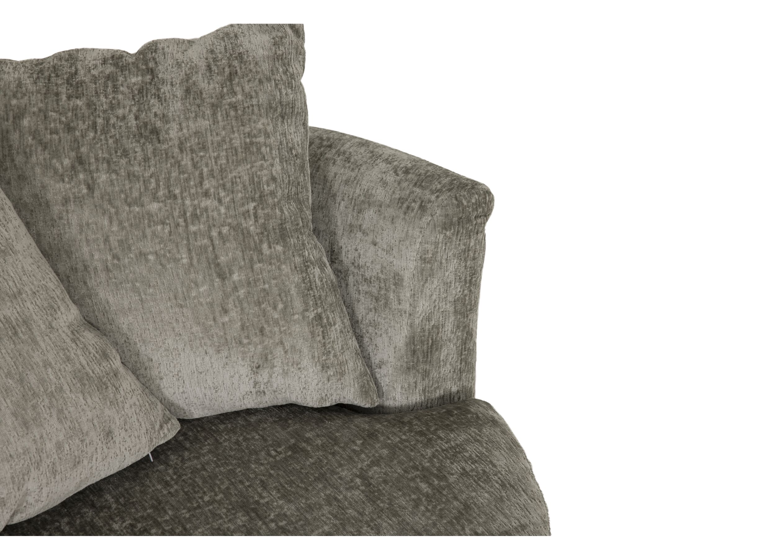 Fauteuil pivotant Dynamo 93,5x88x84cm - tissu - greige