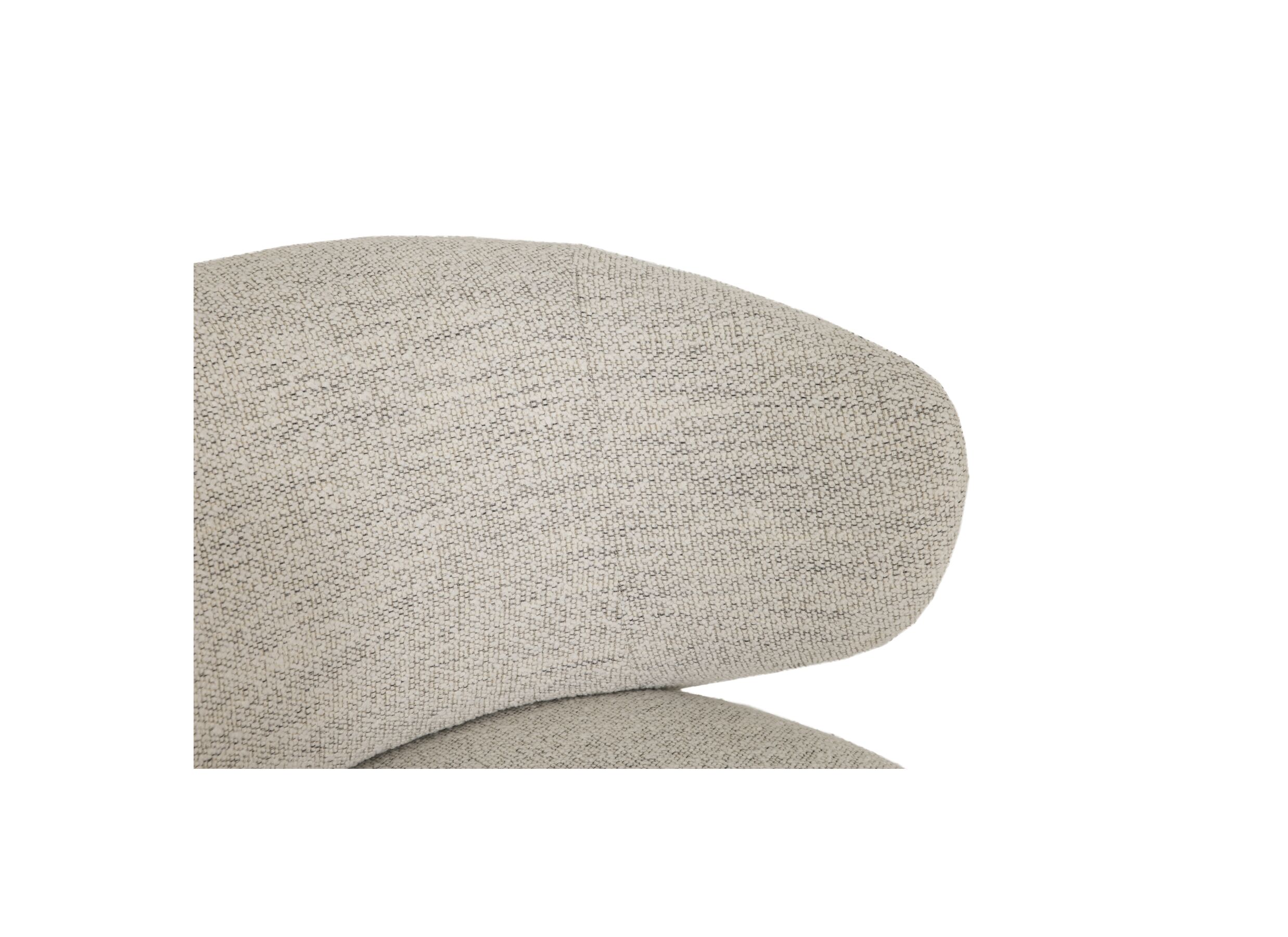 Detailfoto - Draaifauteuil 80x81x70cm - katoen - merino katoen