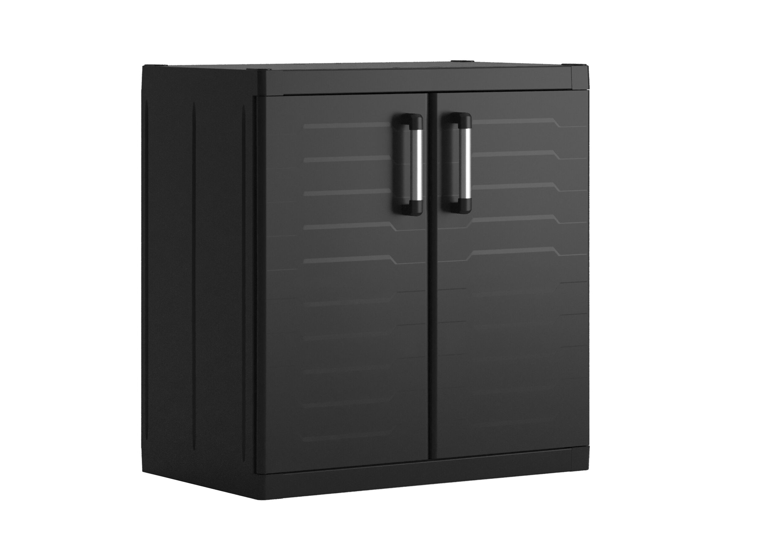 Armoire de rangement Detroit 89cm - Armoire de rangement Detroit 89cm - polypropylène - noir