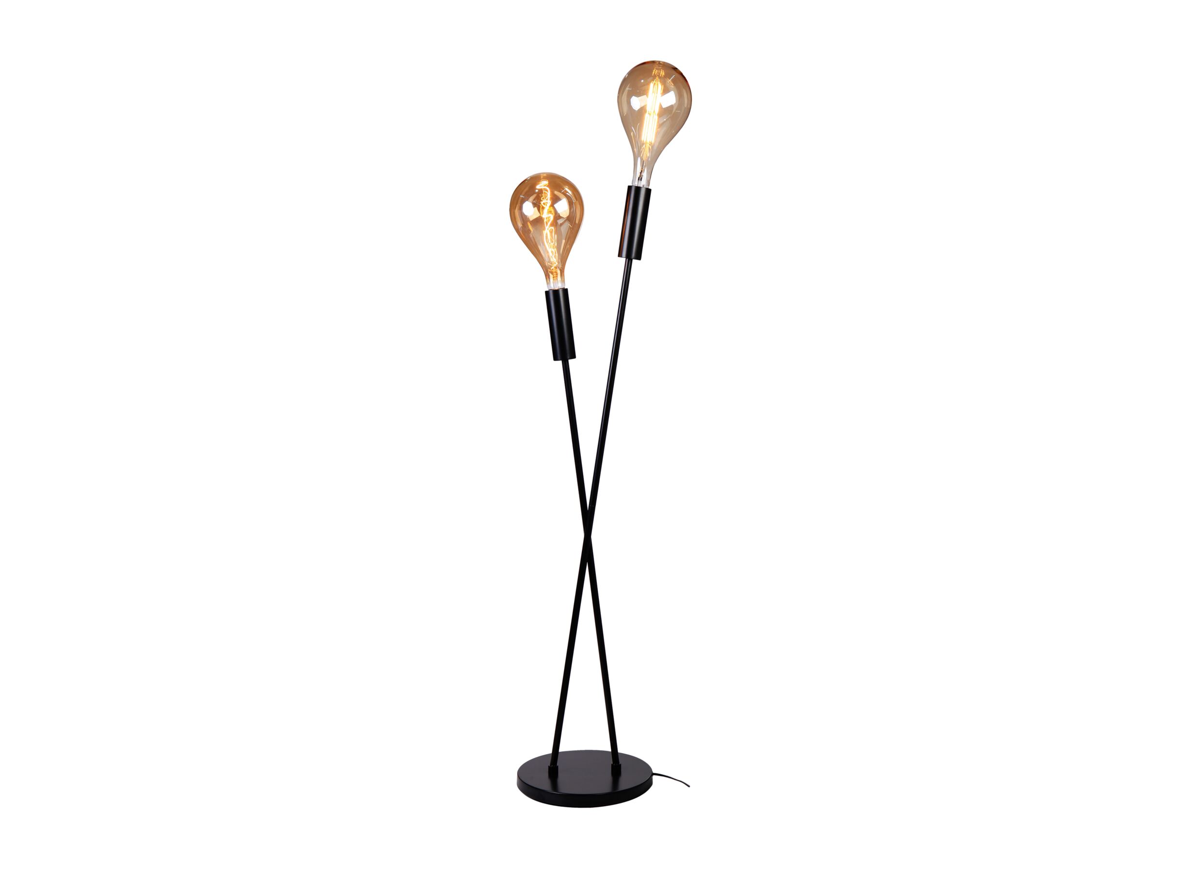 Lampadaire Mojo H130cm - Lampadaire Mojo H130cm E27 60W - métal - noir