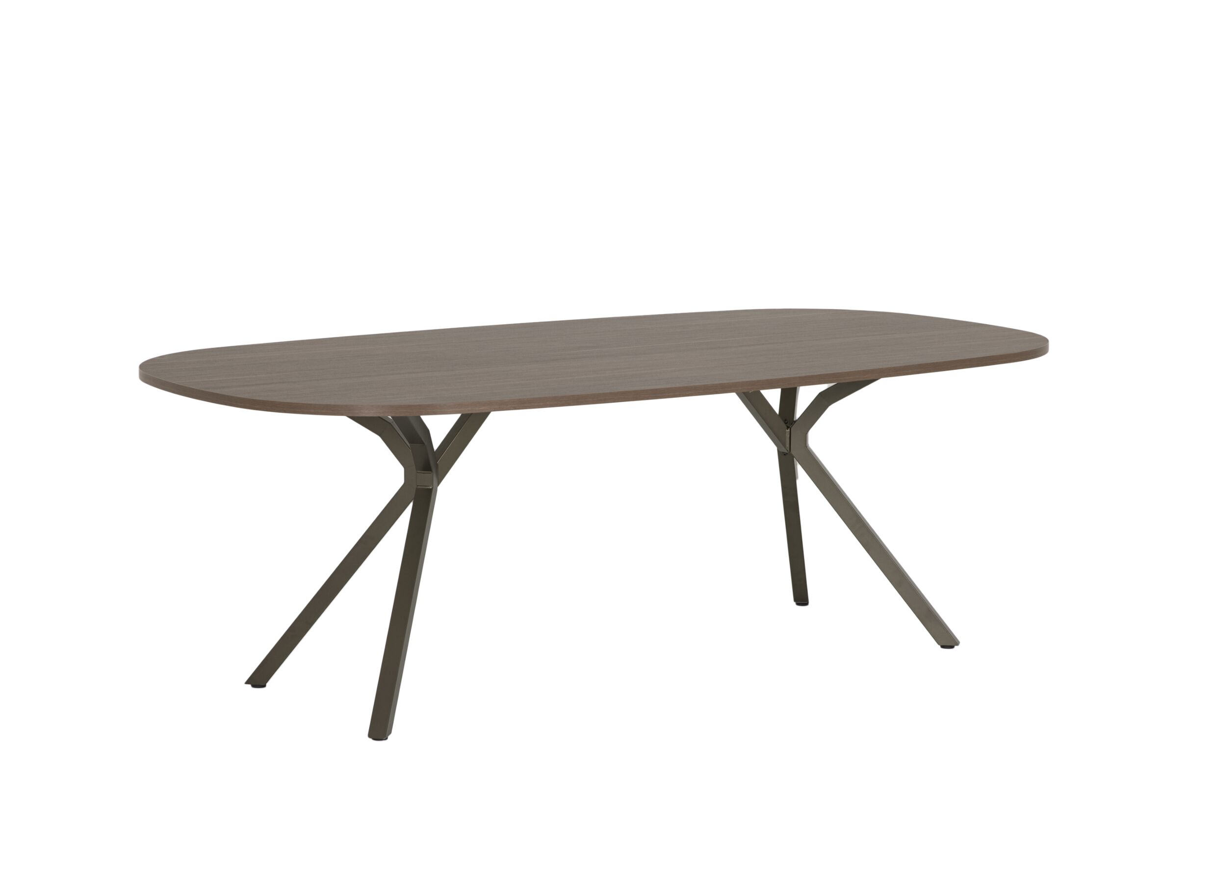 Table Onyx ovale 220x120cm - Table Onyx 220x120cm - HPL - noyer