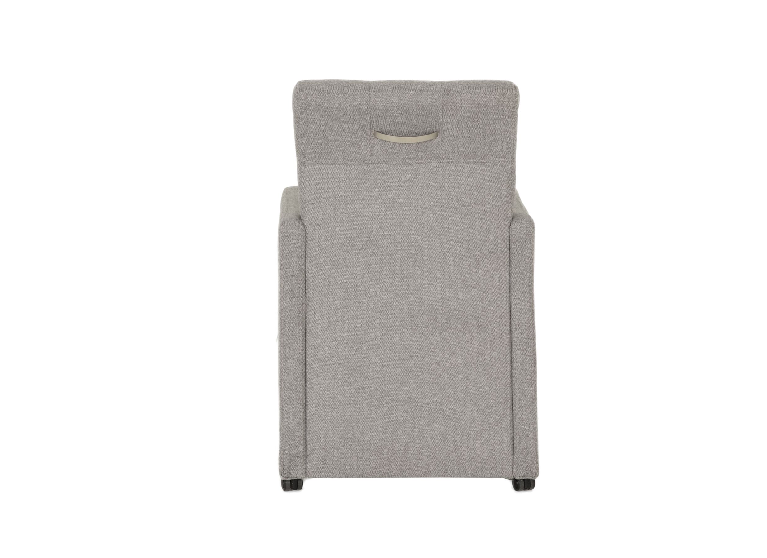 Aperçu - Chaise Bilbao 59x57x97cm - tissu - gris