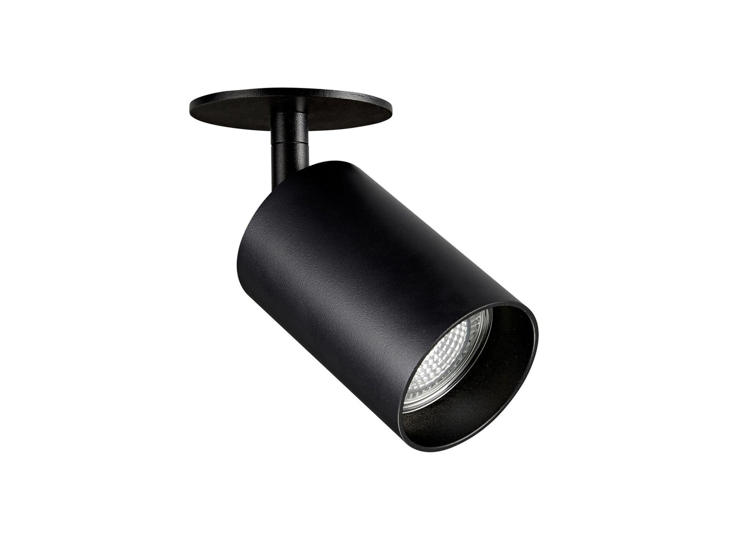 Opbouwspot GU10 - aluminium - zwart - Spot GU10 - aluminium - noir