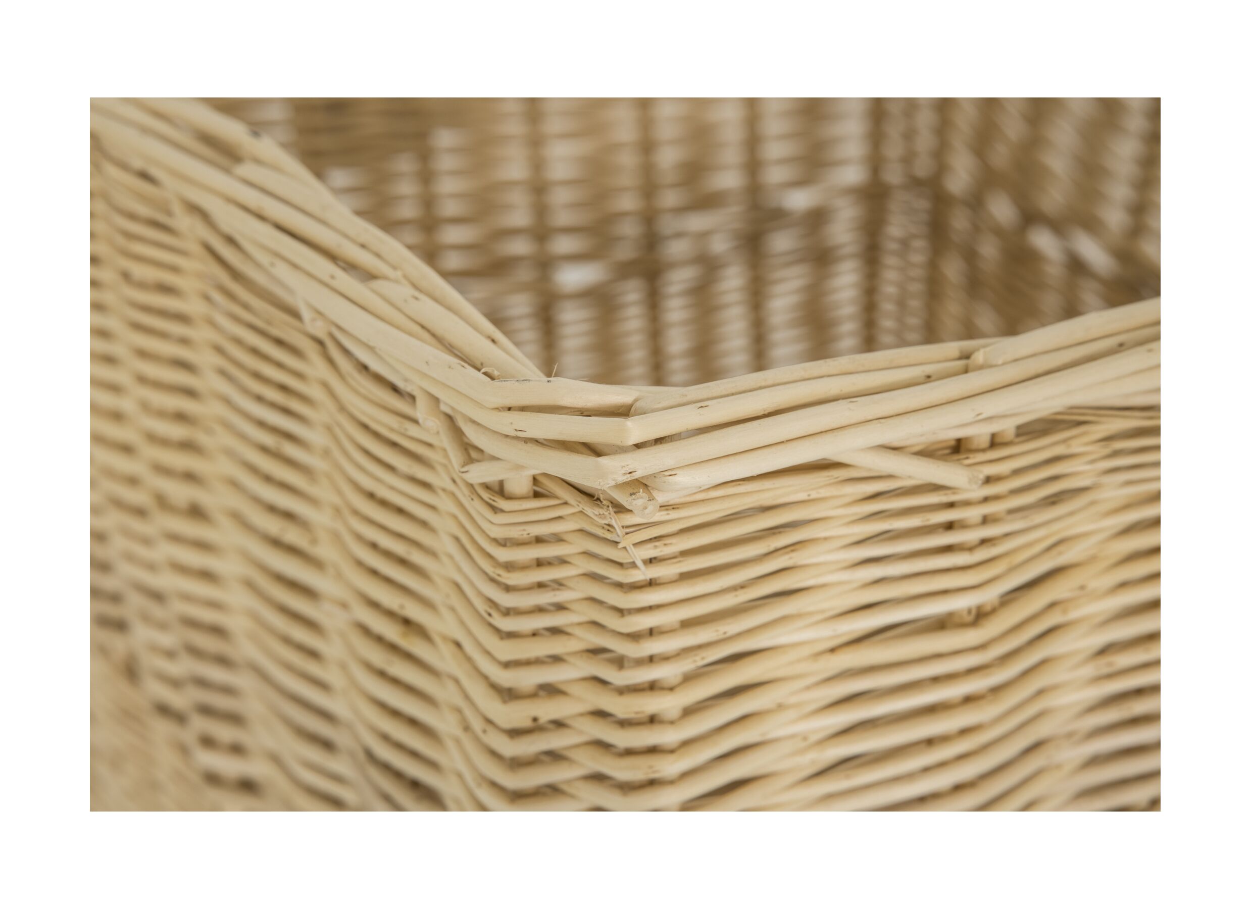 Detailfoto - Opbergmand 47x47x45cm - wilg naturel