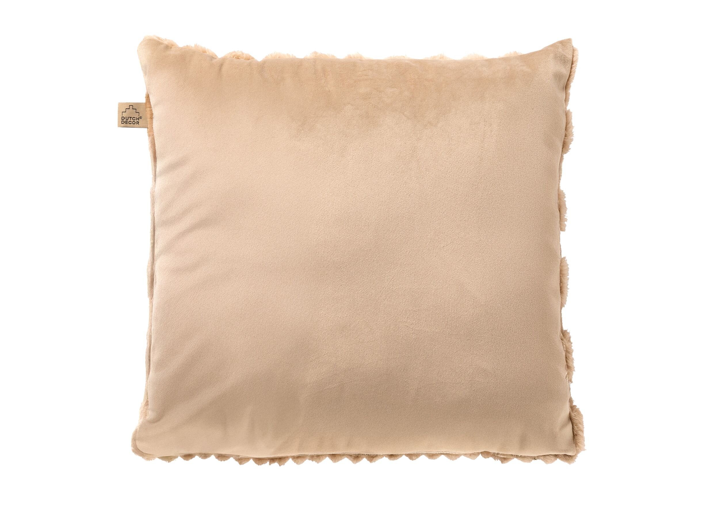 Aperçu - Coussin Luca 45x45cm - polyester recyclé - irish cream