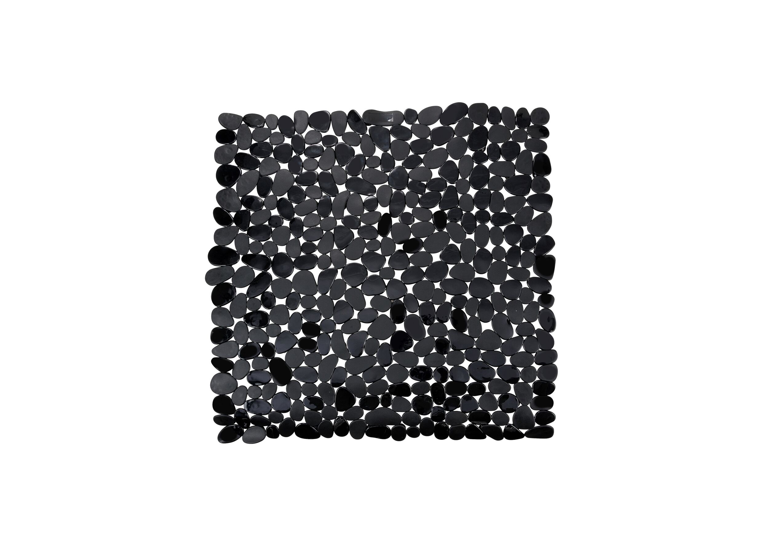 Douchemat antislip Paradise 54x54cm zwart