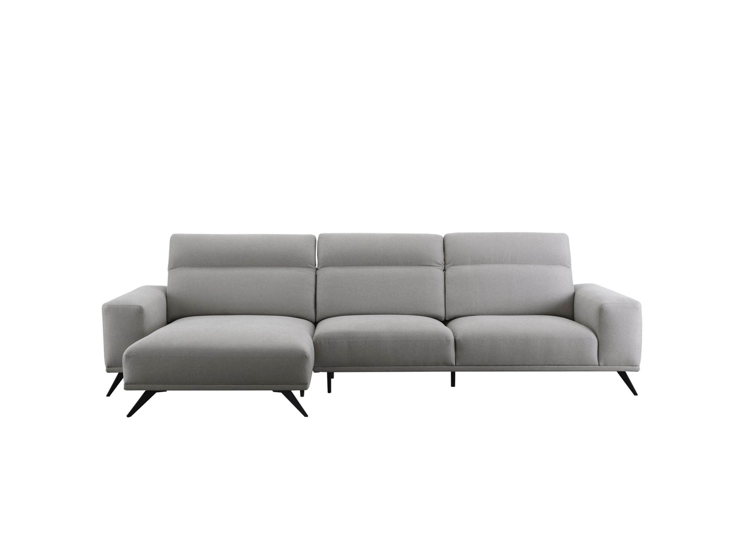 Aperçu - Canapé d'angle Forest 340x163cm - tissu - écru