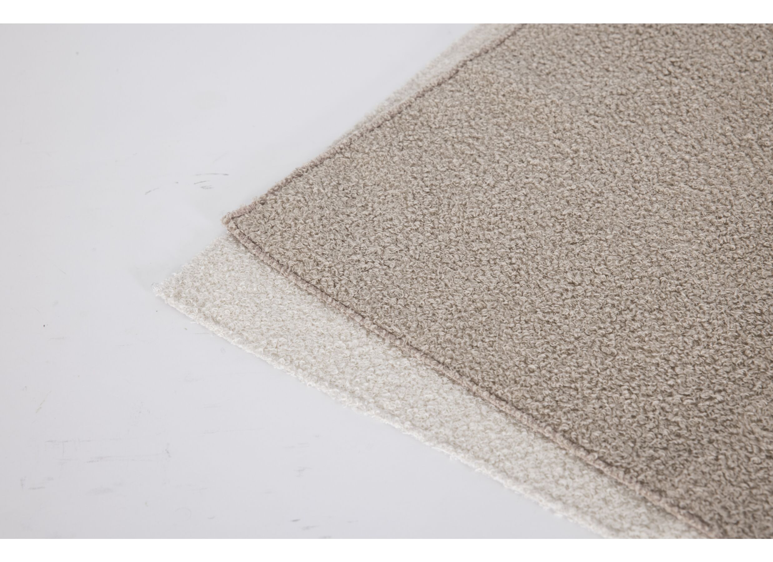 Couleurs - Canapé d'angle Euphoria 170x290cm - tissu - beige
