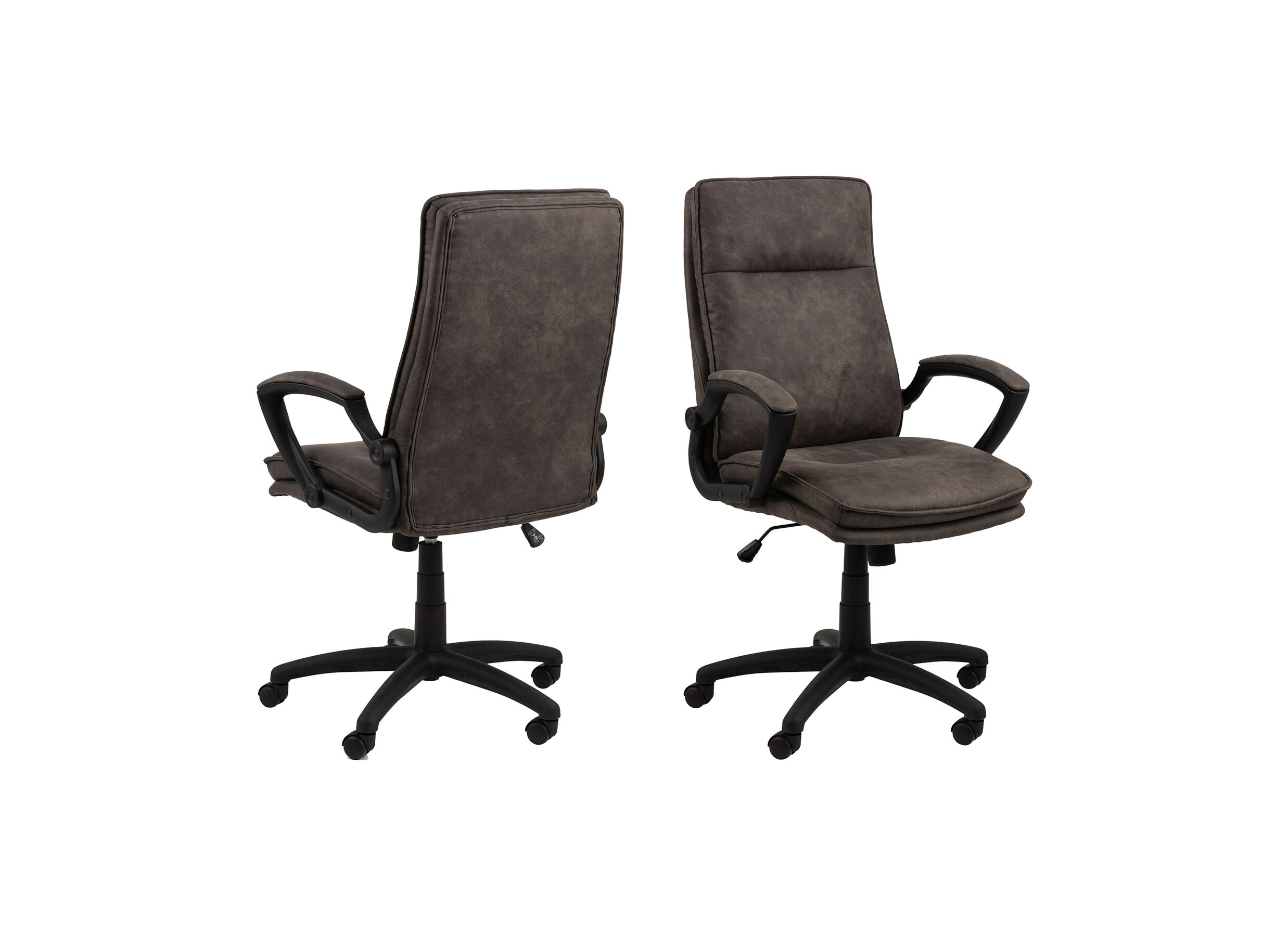 Chaise de bureau anthracite - Chaise de bureau 69,5x67x115cm - tissu - anthracite