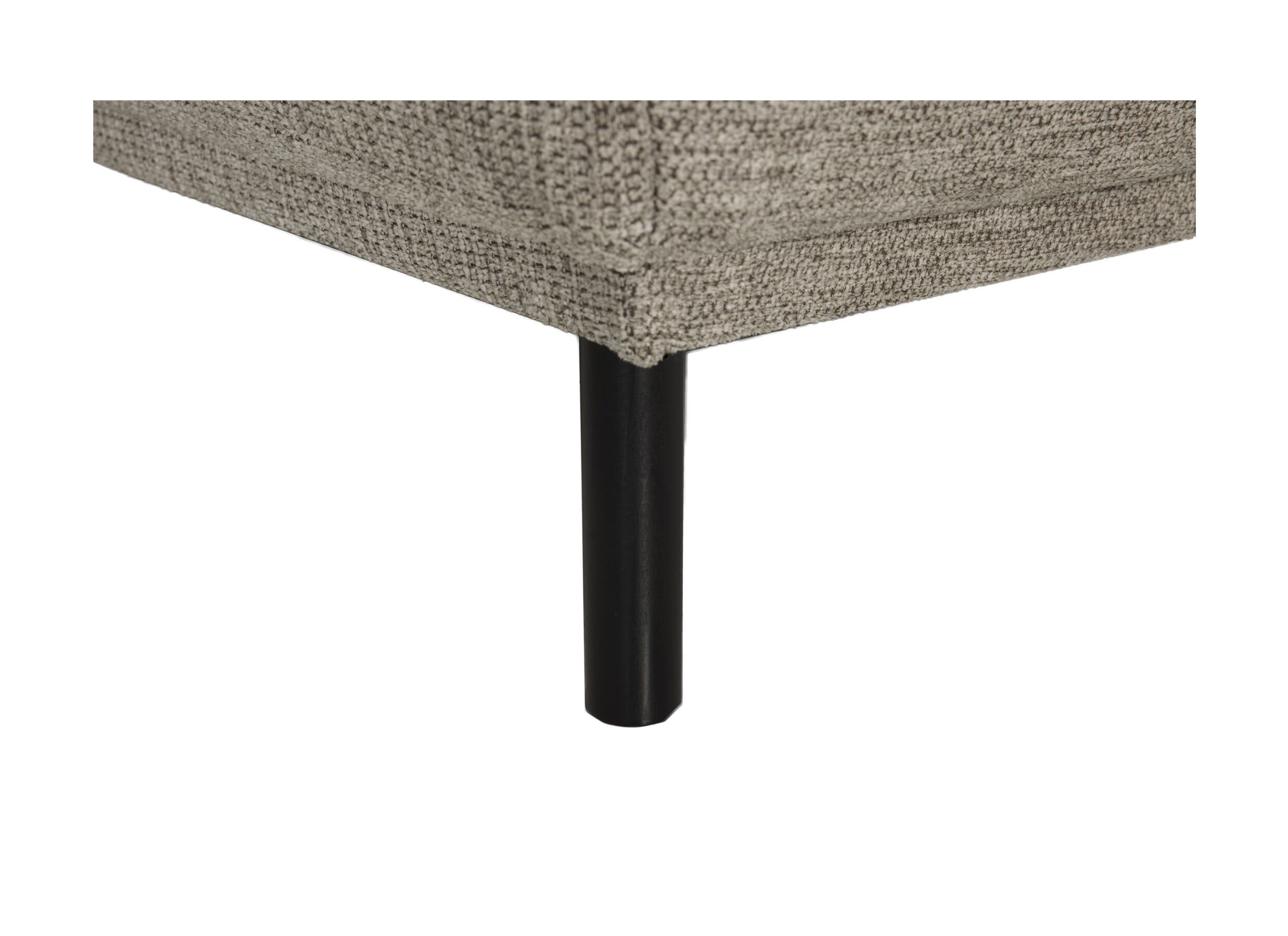 Detailfoto - Hoeksalon Kent 390x230cm - stof - grijs