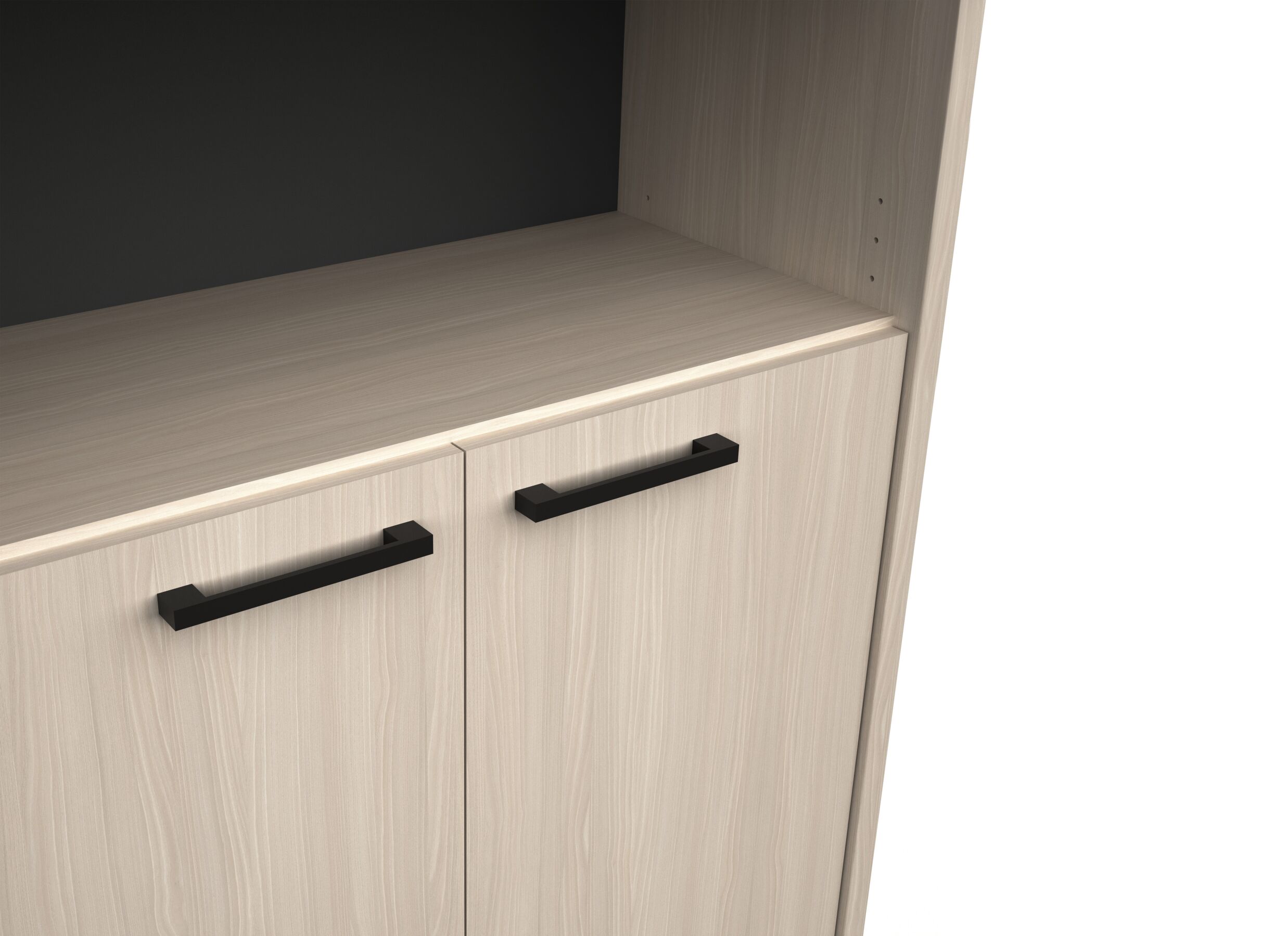 Detailfoto - Boekenkast Flexo-1 90x40x216cm - decor - bolivar wood