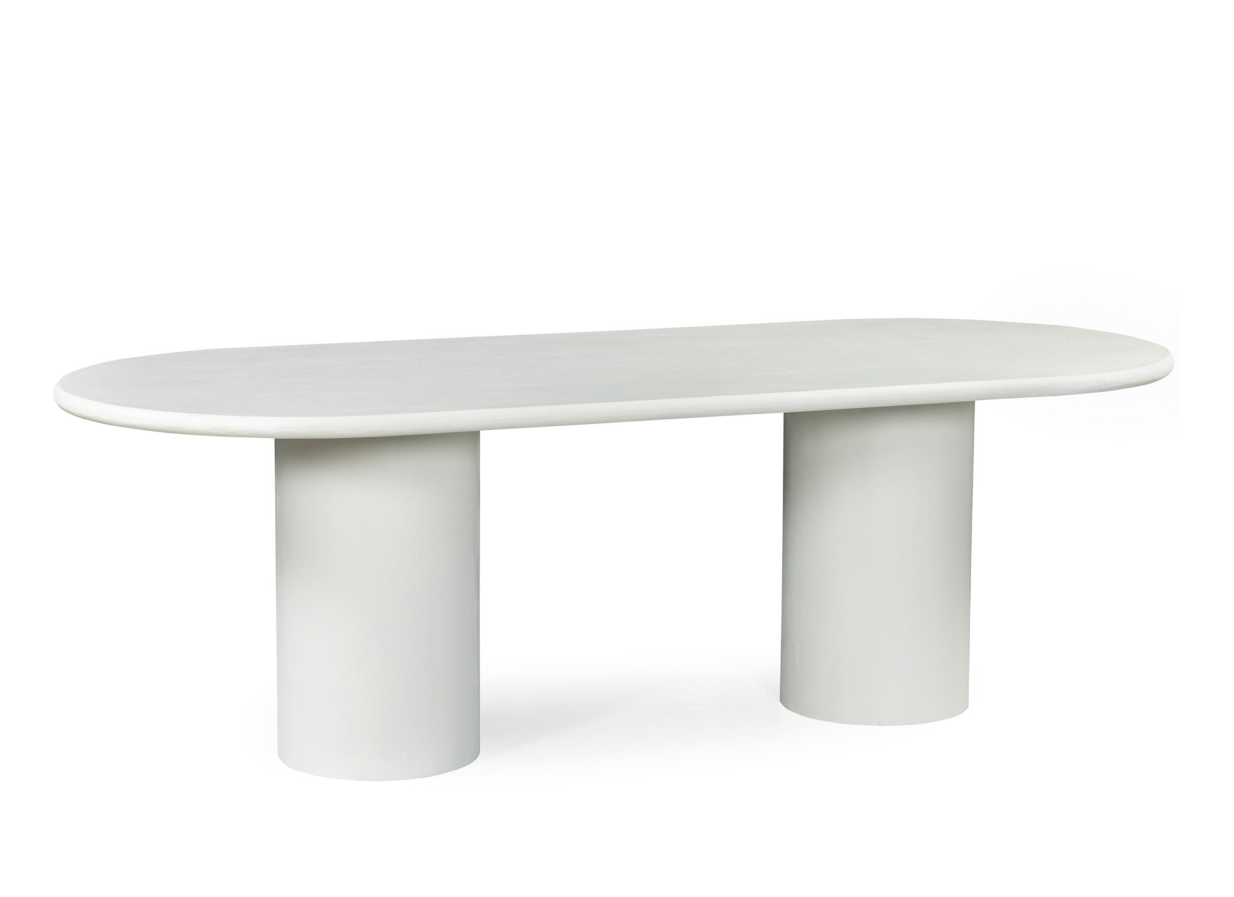 Aperçu - Table Aspen 240x100cm - décor - ciment blanc