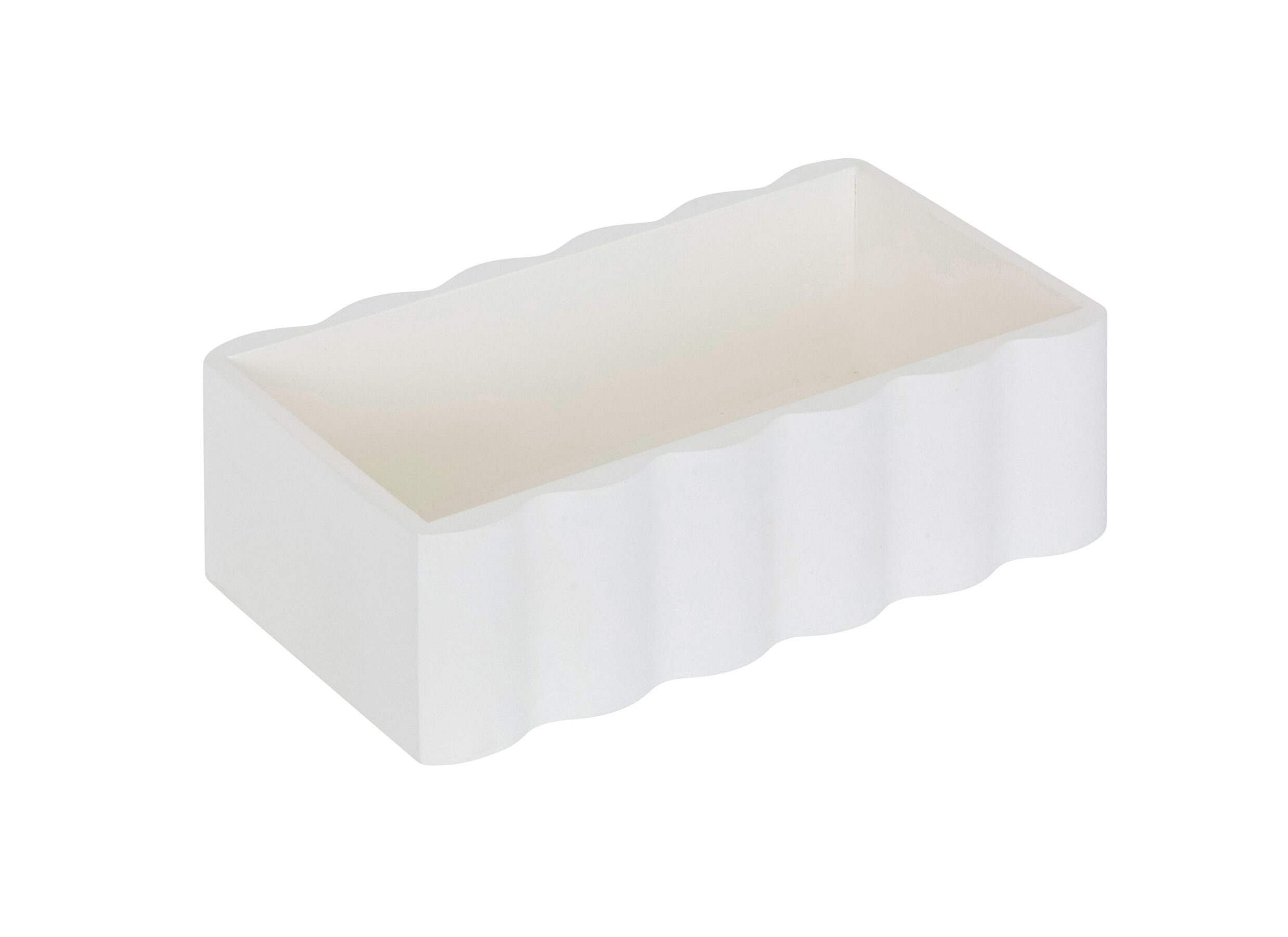 Aperçu - Boite à mouchoirs Cheri 24x15x9cm - MDF - blanc & naturel