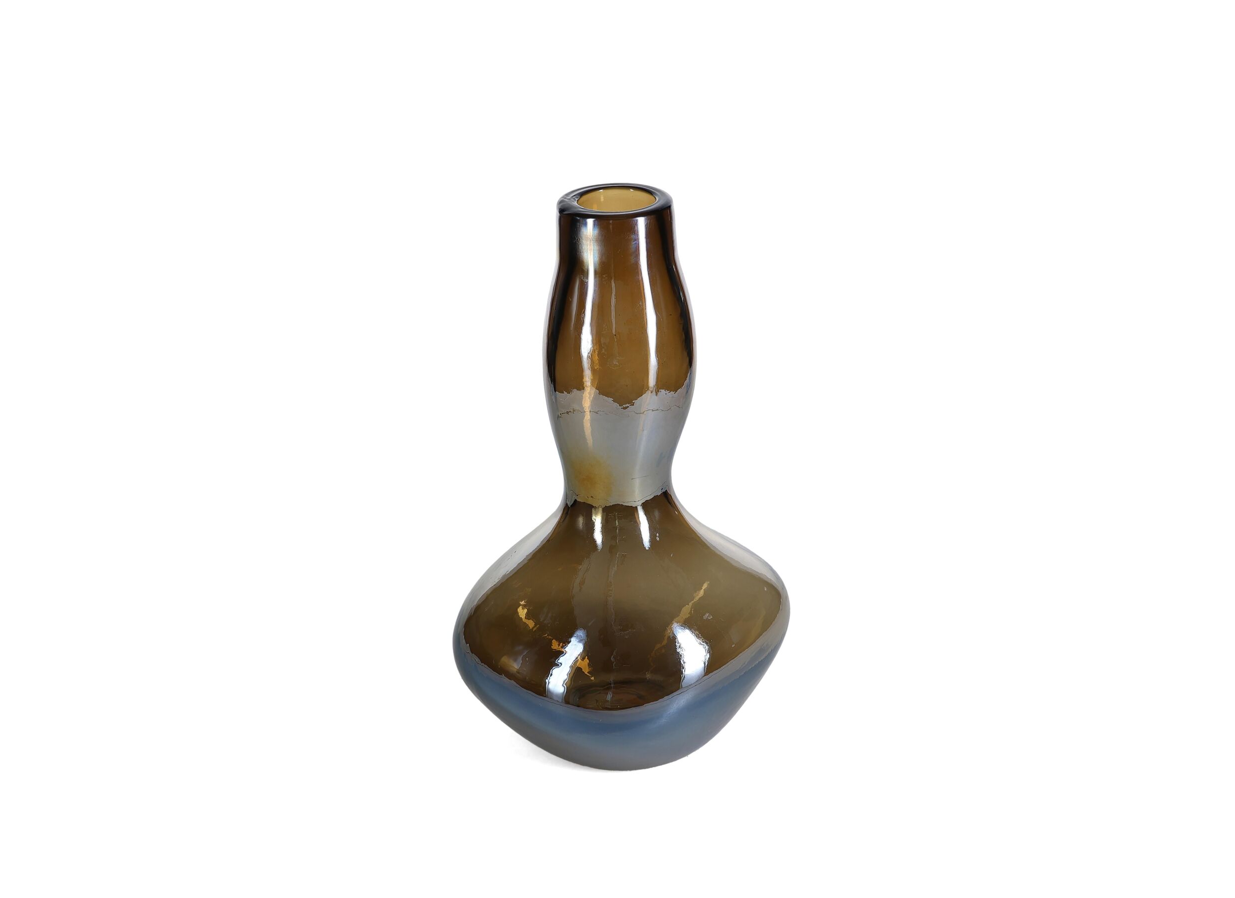 Aperçu - Vase Vesper H32,5cm - verre - gris