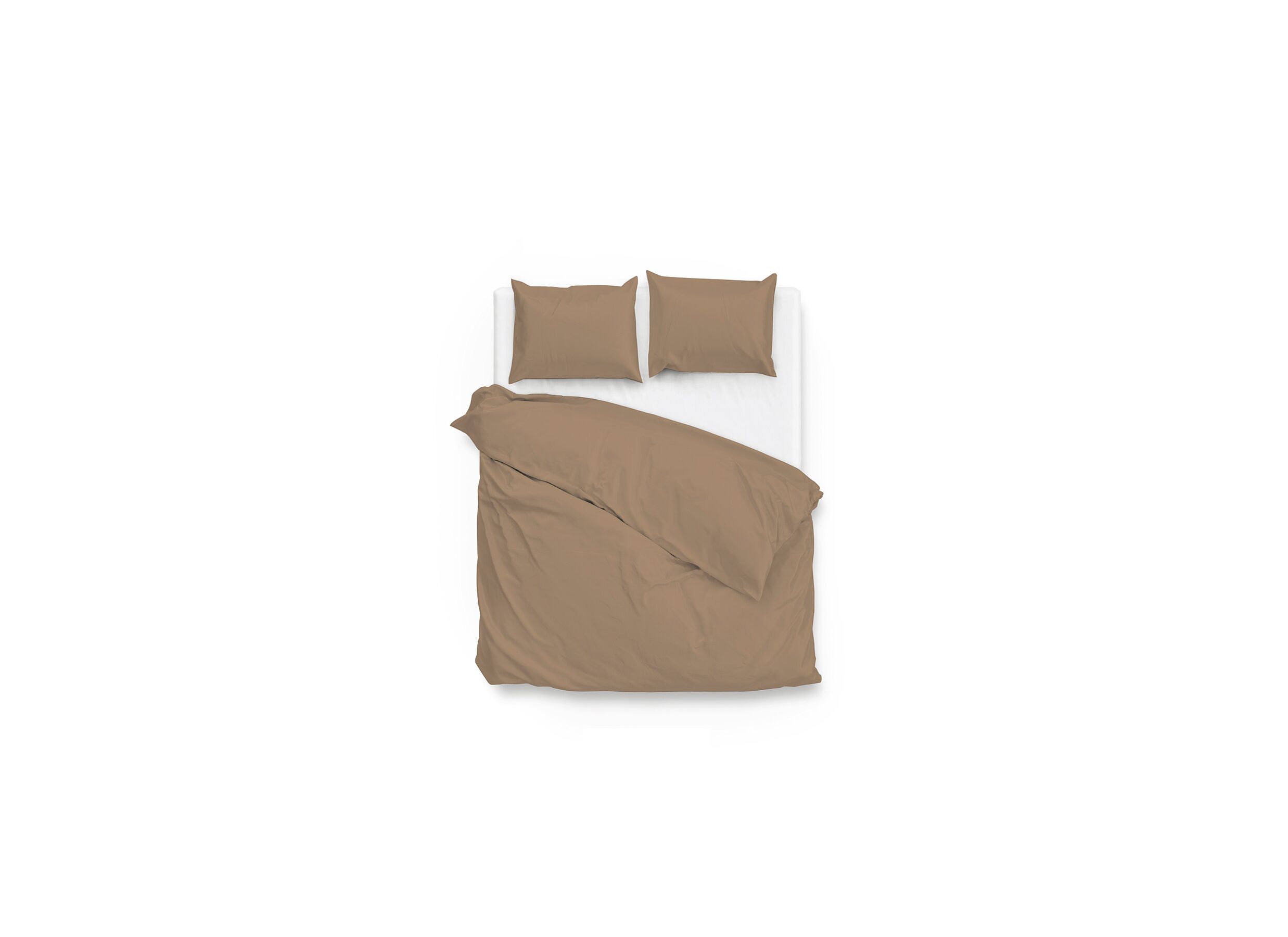 Housse de couette 140x220cm coton satin - Housse de couette 140x220cm coton satin