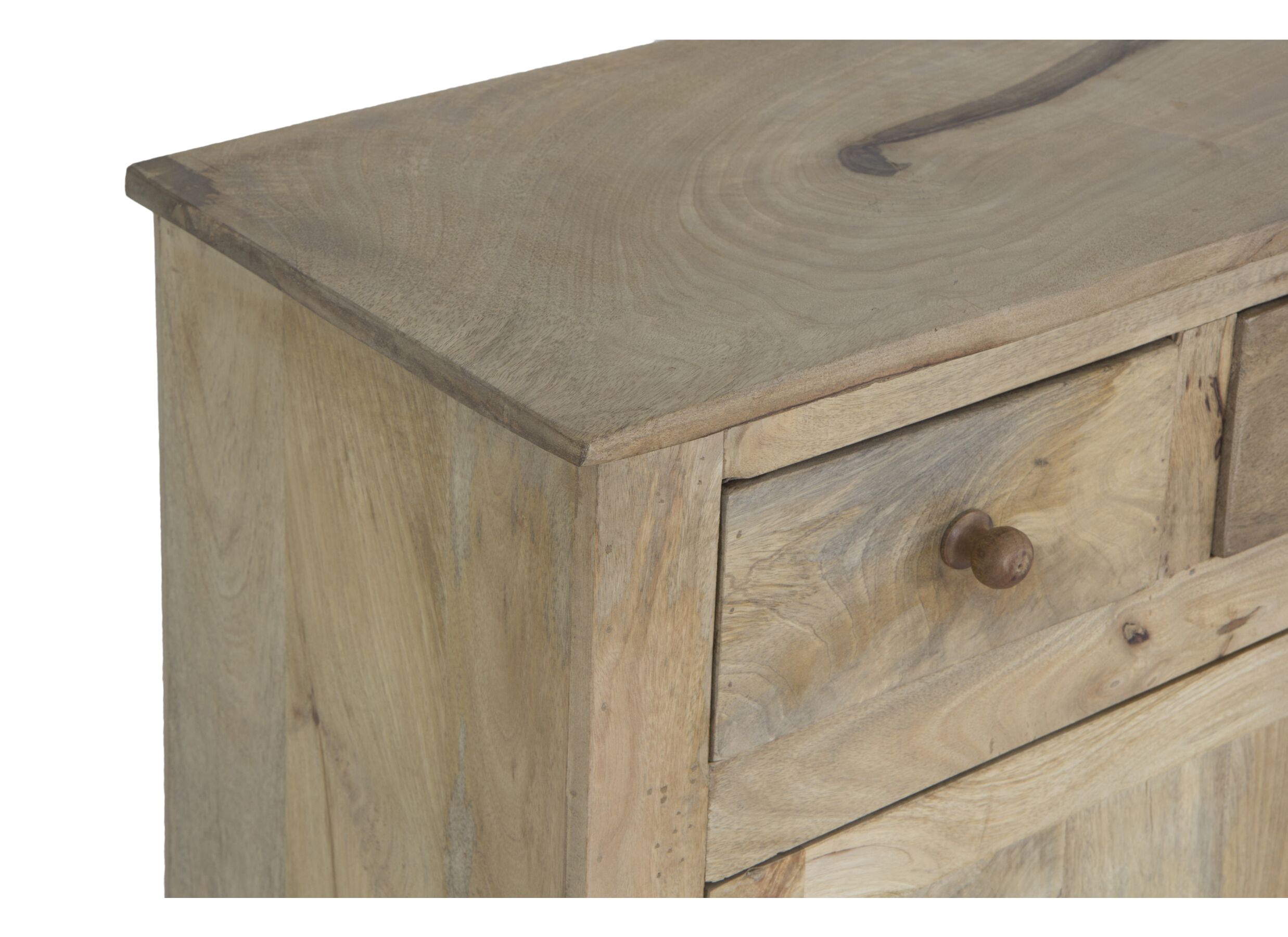 Dressoir Capriccio 237x40cm - mango massief - naturel