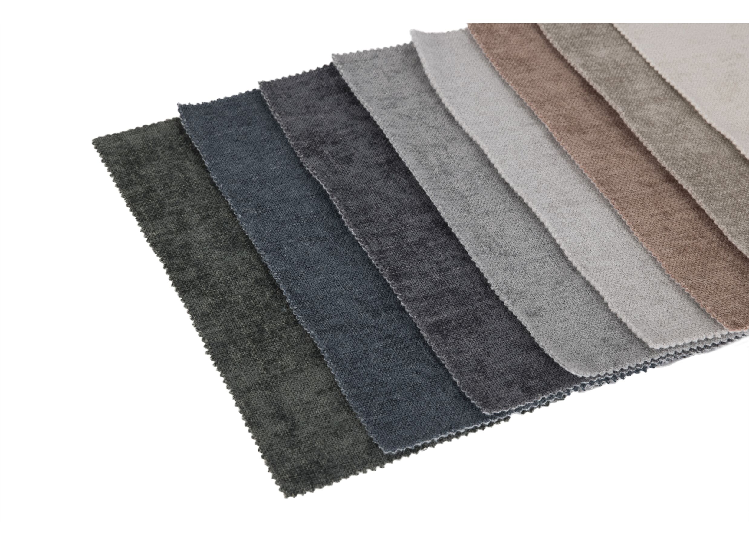 Kleurstaal - Hoeksalon Alea 272x178cm - stof - siena met bedfunctie & opbergruimte