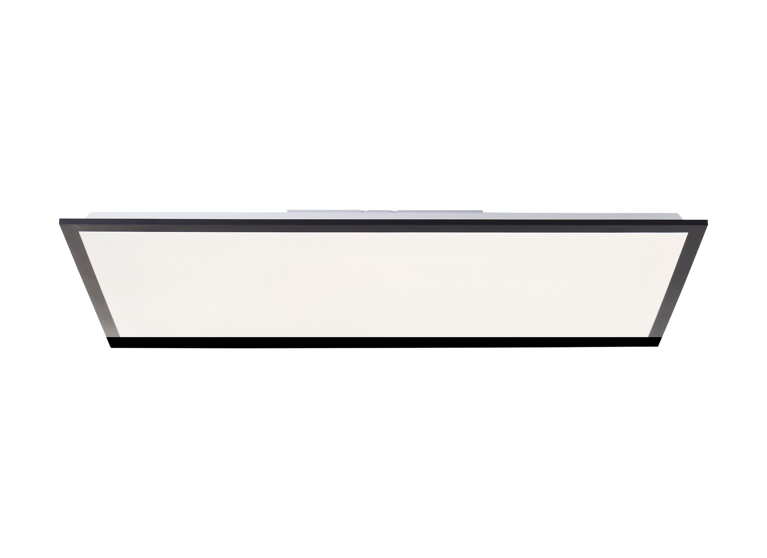 Plus Important - Plafonnier Briston 79,5x39,5cm - plastique & métal - noir