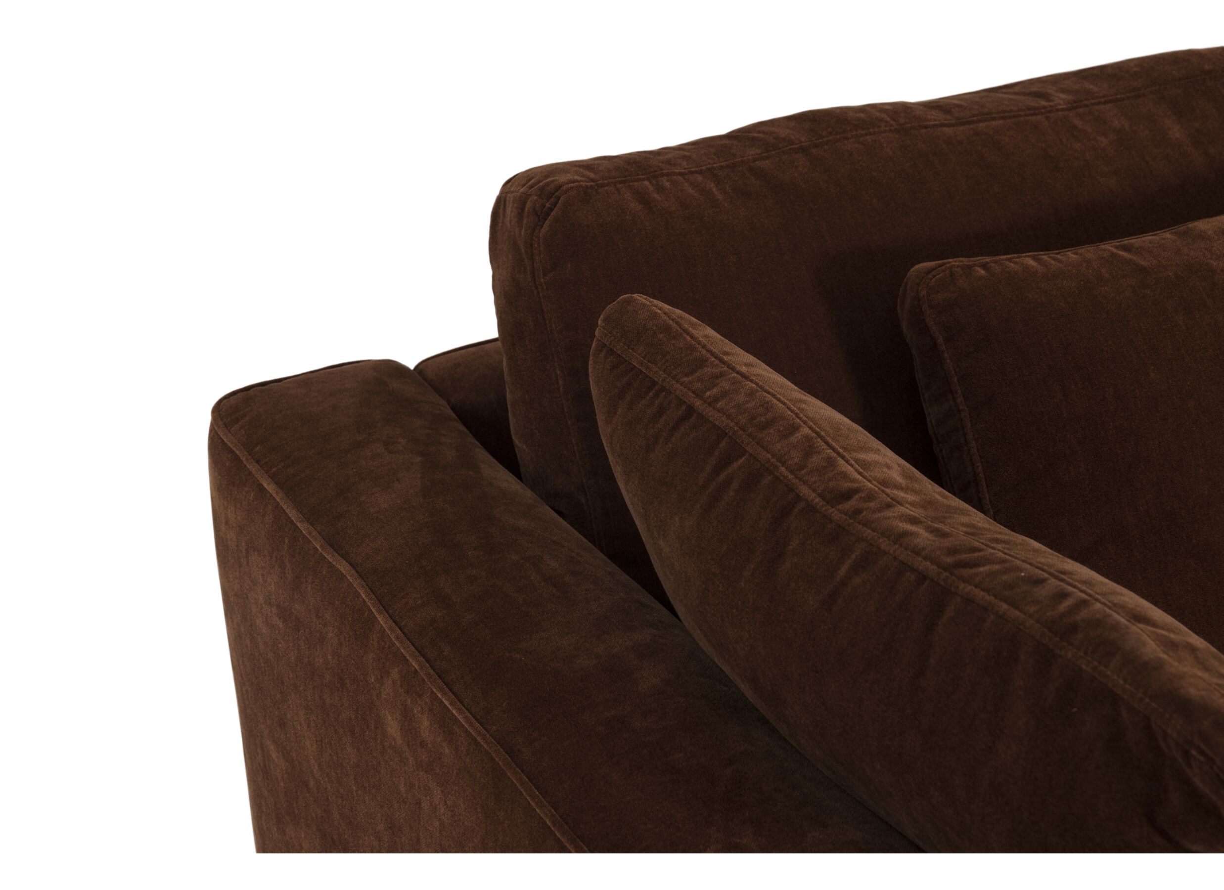 Detailfoto - Zetel Granta 3-zit - stof - rood