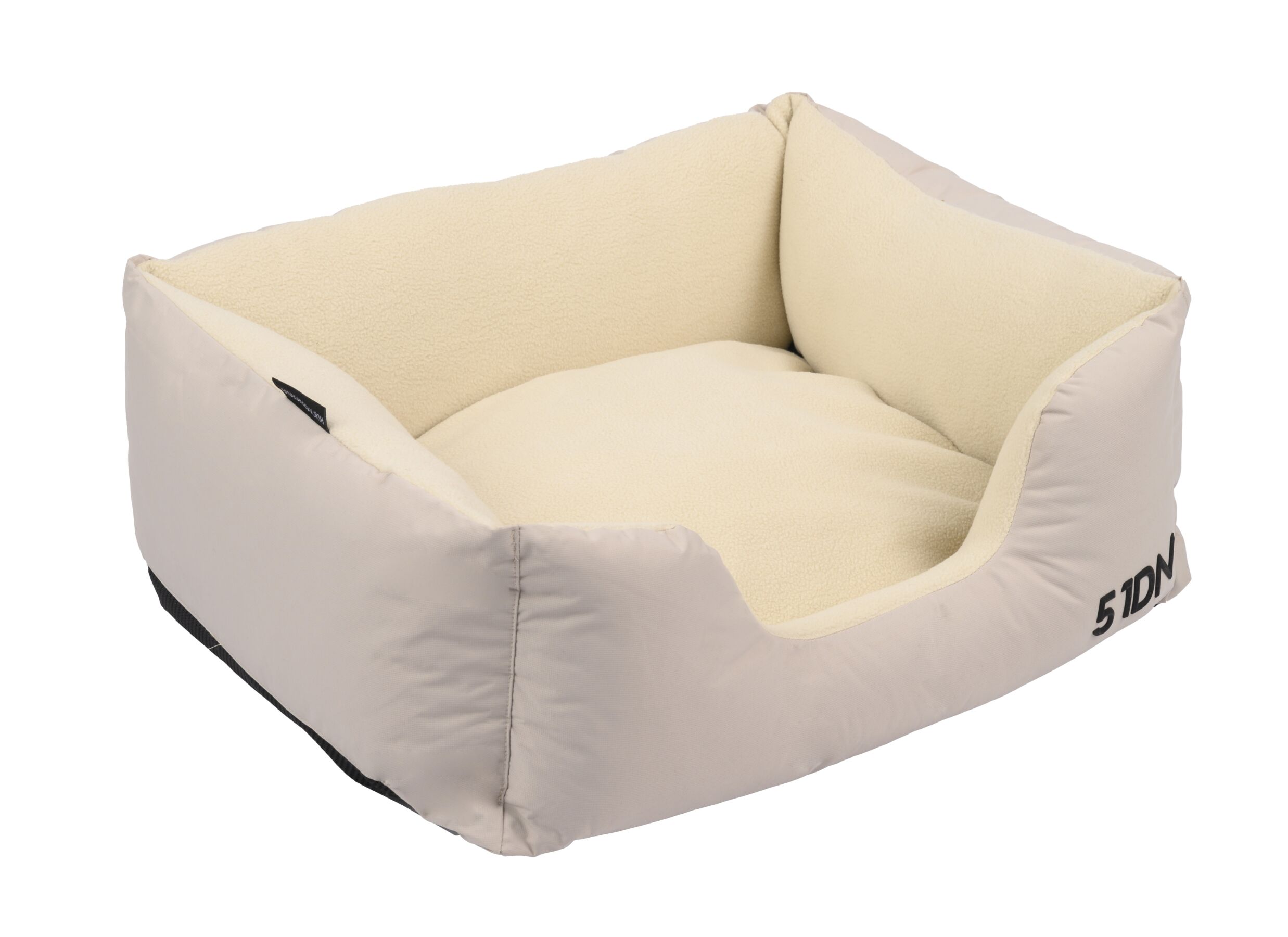 Plus Important - Panier pour chien Storm Soft 90x70cm - tissu - beige