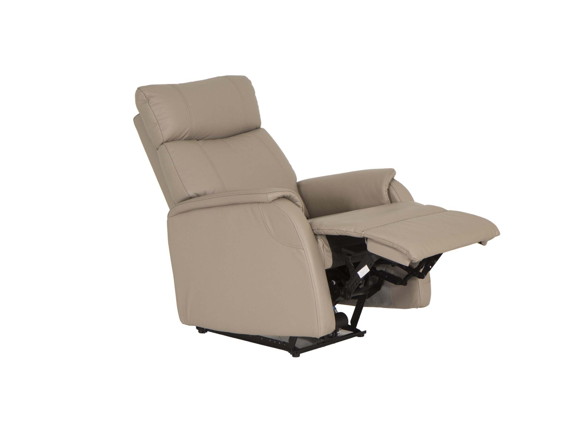 Detail - Fauteuil relax Wellesley électrique - cuir & similicuir - gris