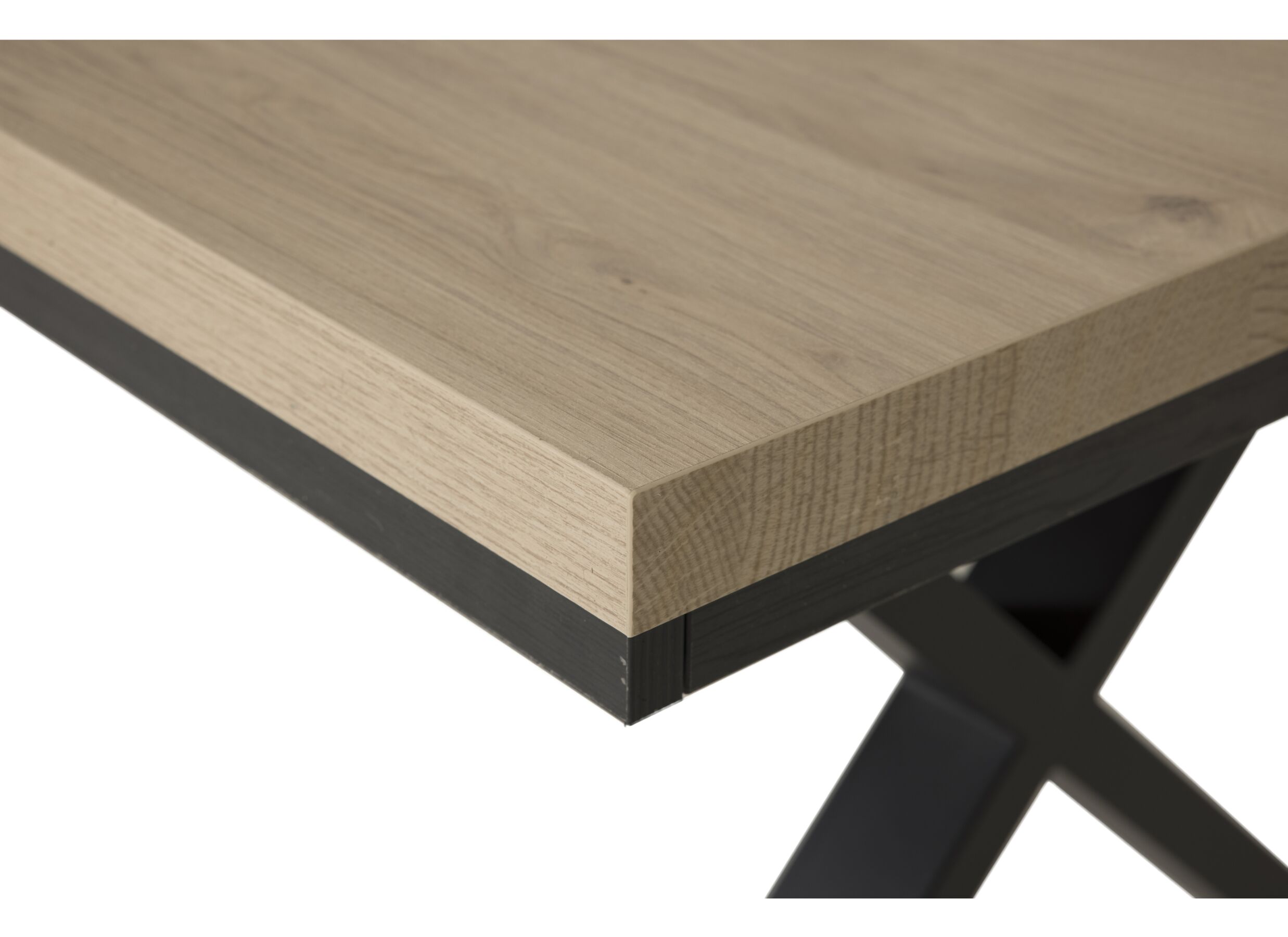 Detailfoto - Tafel Toby 190/250x100cm - decor - castella oak