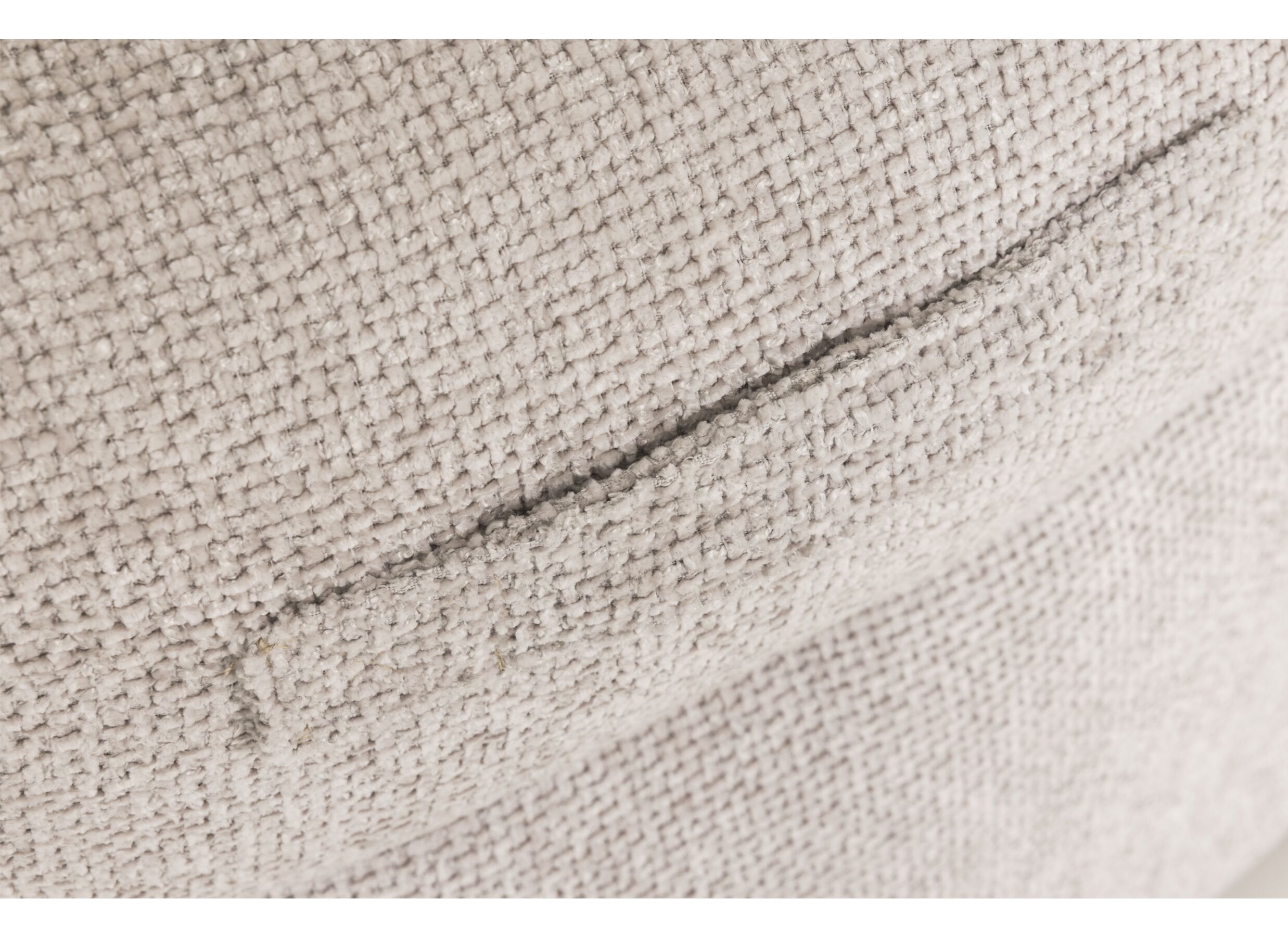 Detailfoto - Zitzak Noodle 94x82x67cm - stof - beige