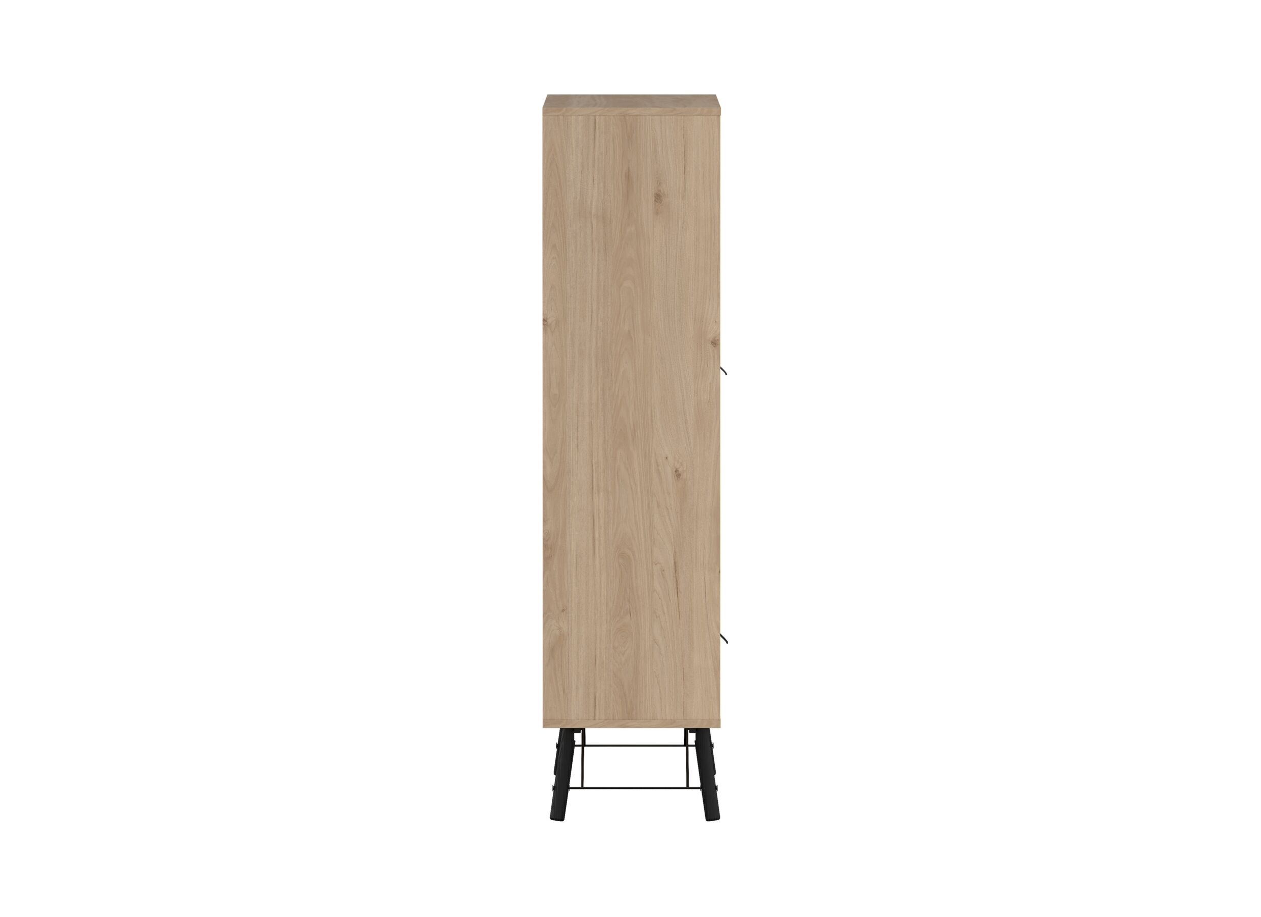Aperçu - Vitrine Ry 102cm - décor - marron & noir