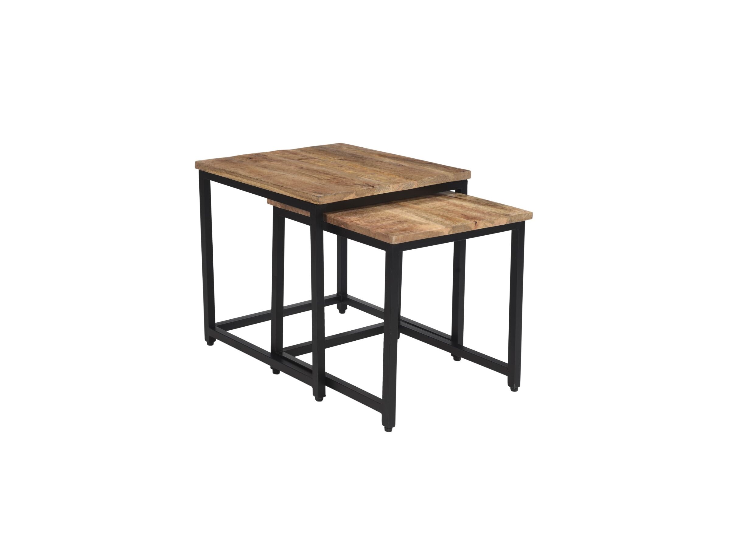 Table d'appoint Cilou 45x45cm lot de 2 - Table d'appoint Cilou 45x45cm lot de 2