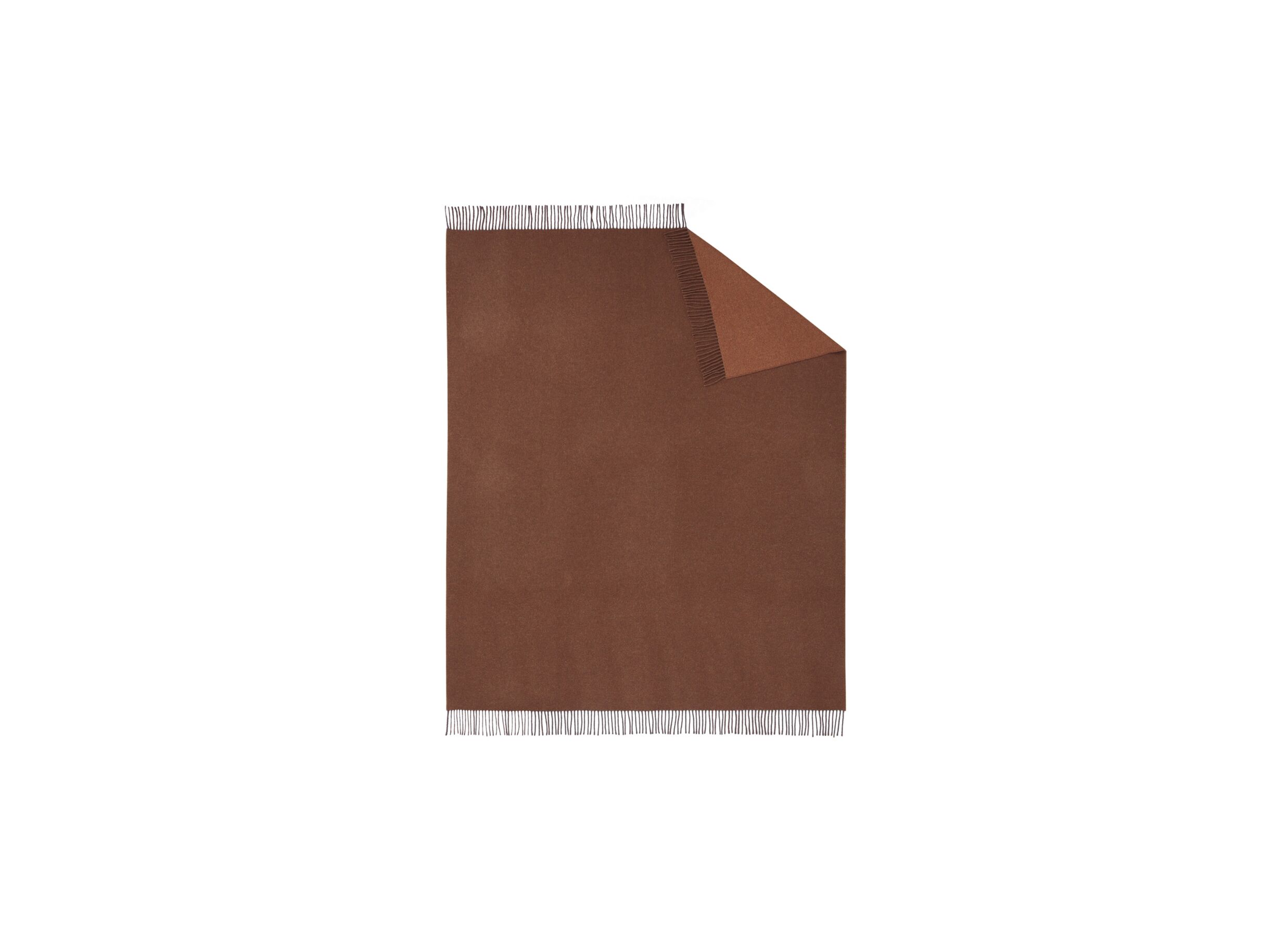 Aperçu - Plaid 150x200cm cachemire terracotta