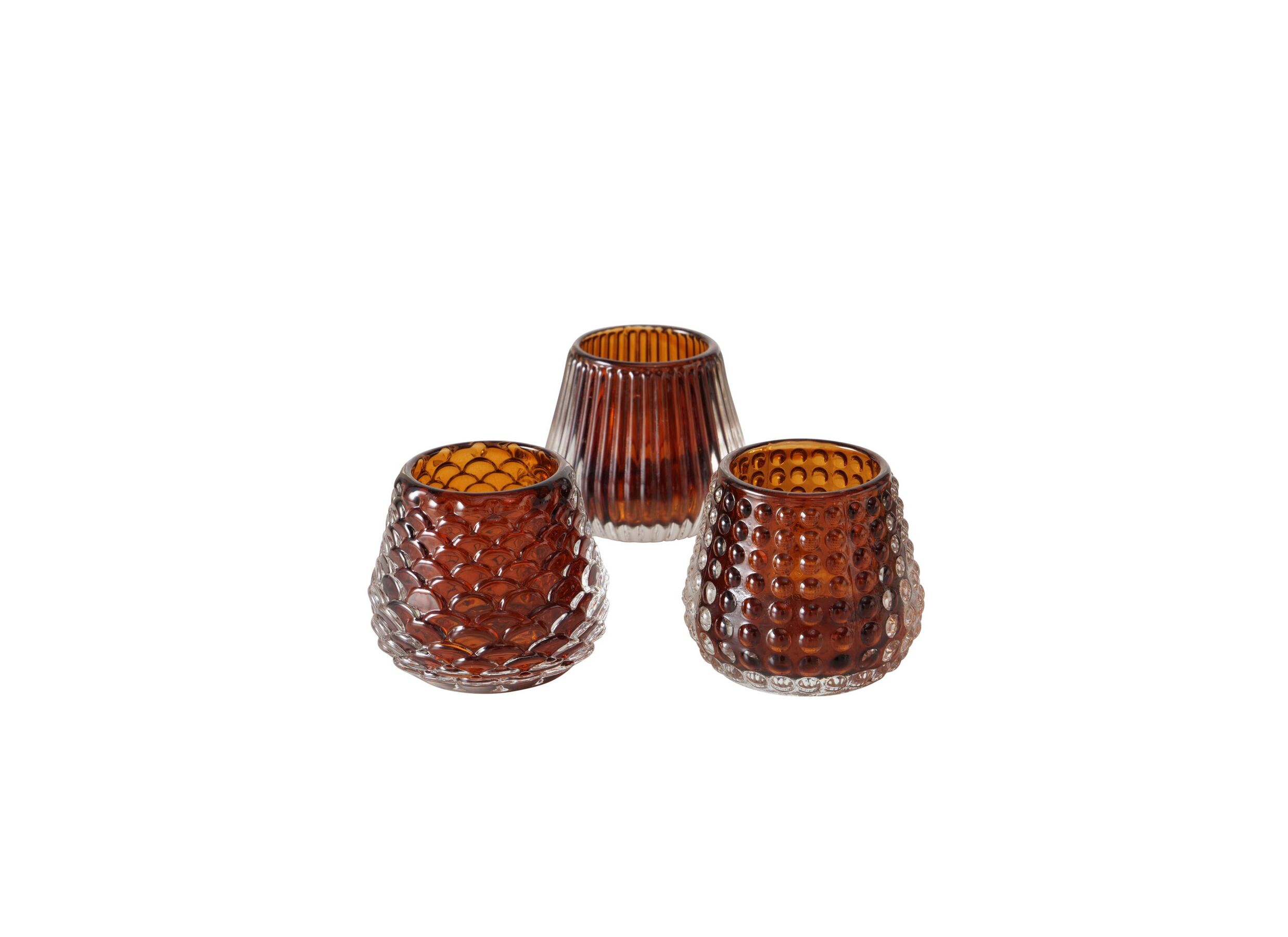 Plus Important - Porte-bougie Zato H6,5cm orange