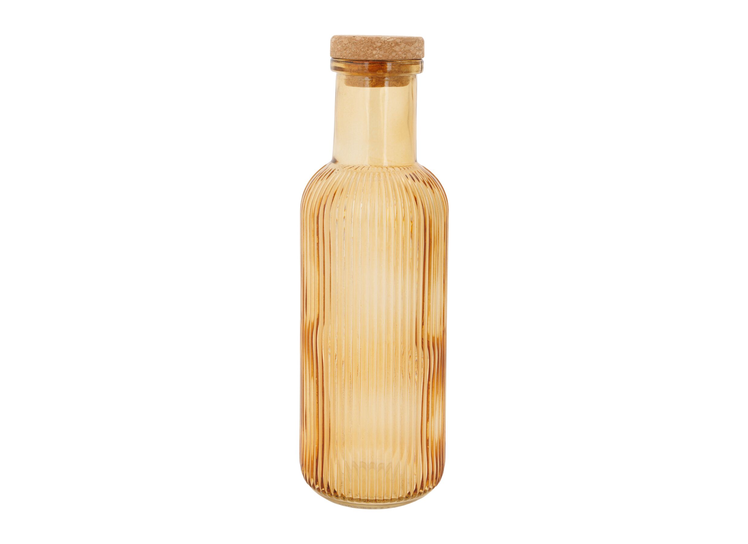 Waterfles Raya 1L - glas - oker - Bouteille à eau Raya 1L - verre - ochre