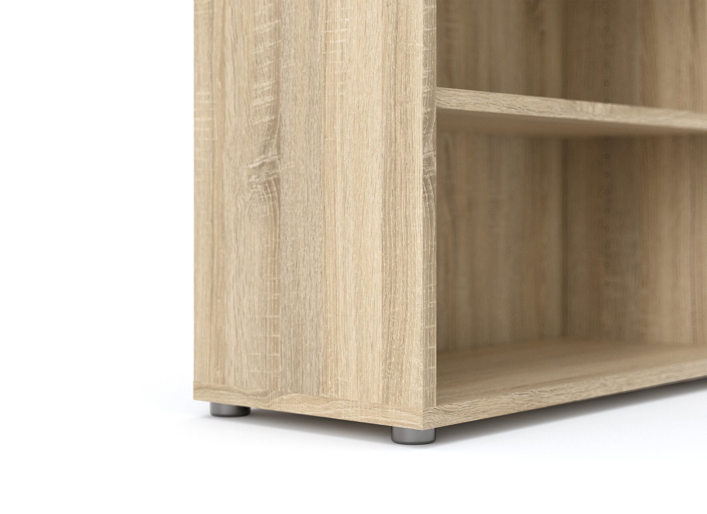 Detailfoto - Boekenrek Prima 89x40x222cm - decor - eik