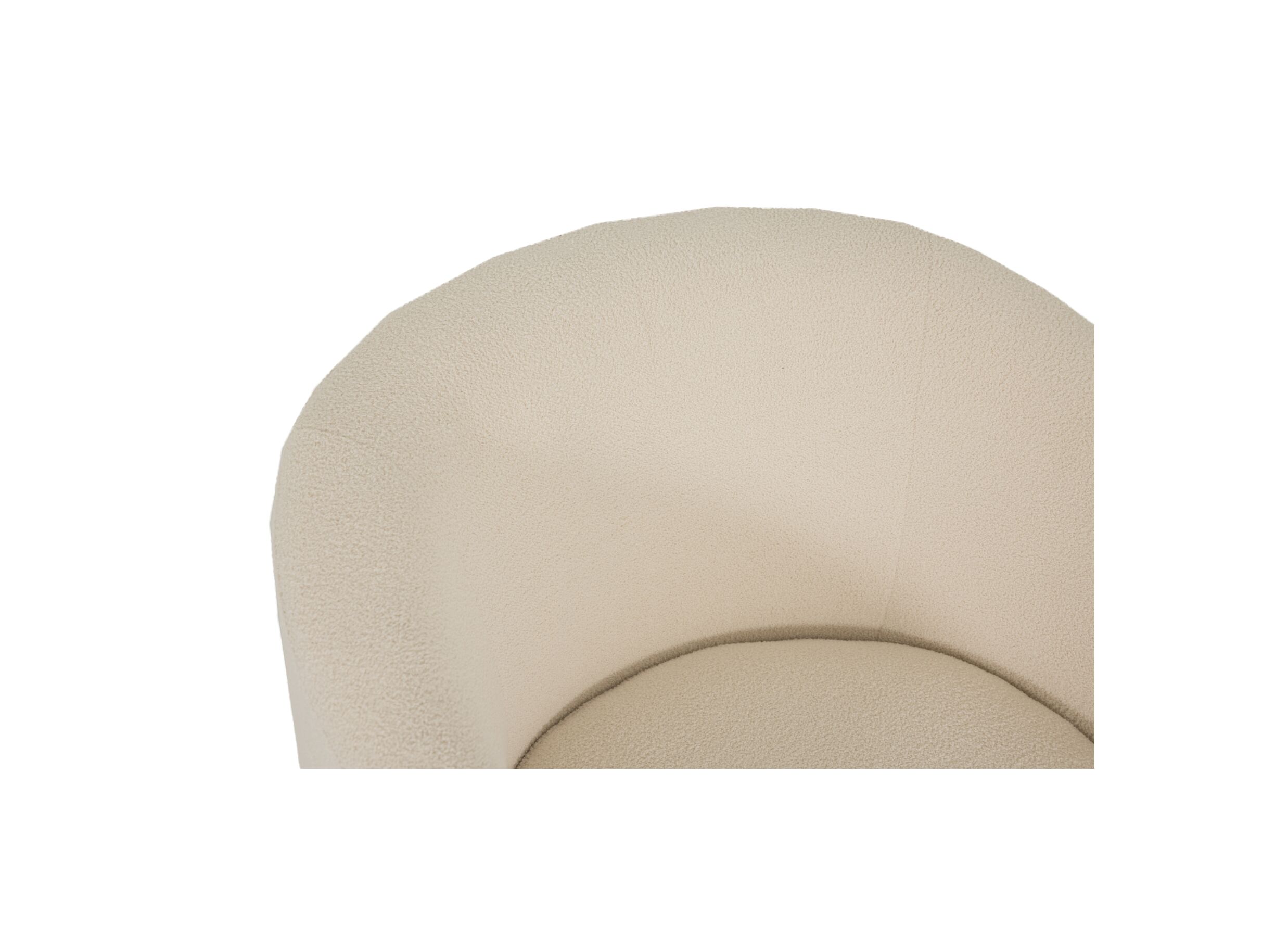 Detailfoto - Fauteuil View 72x68x77cm - stof - wit