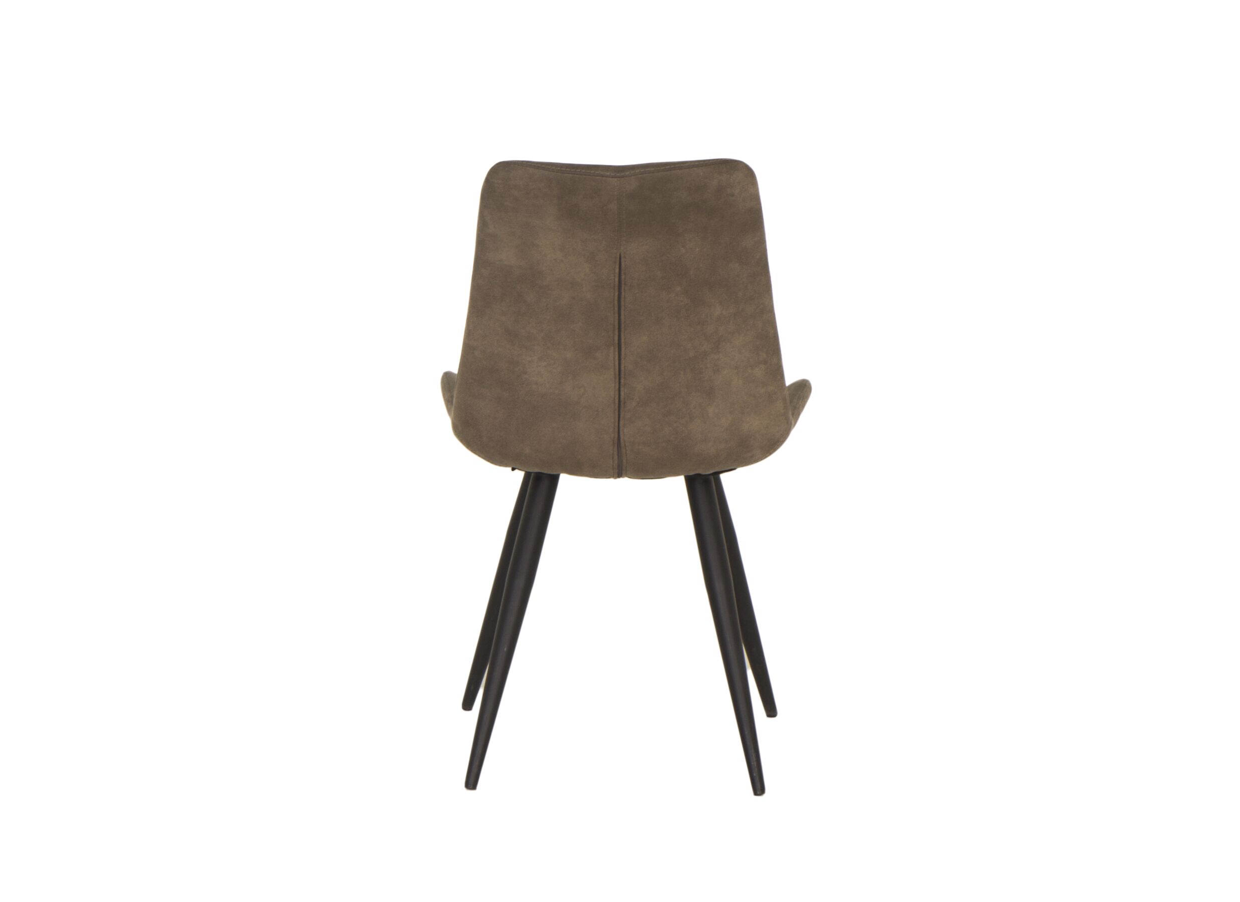 Chaise Fuel 52x60x85,5cm - acier - marron