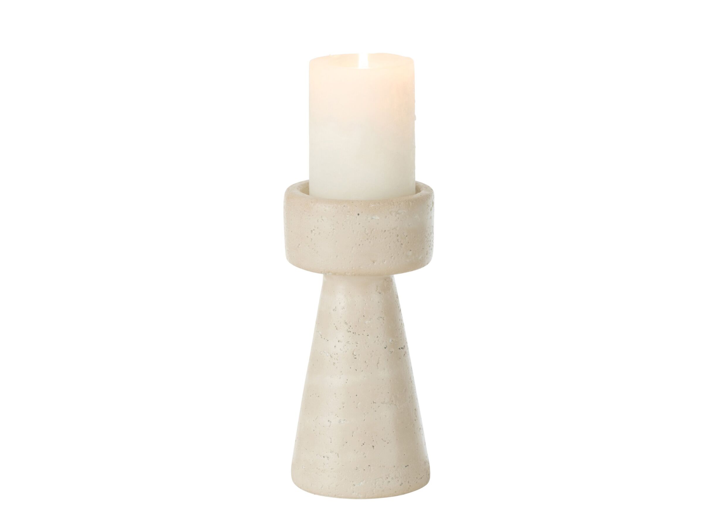 Aperçu - Chandelier Orlina H20cm - ciment - beige