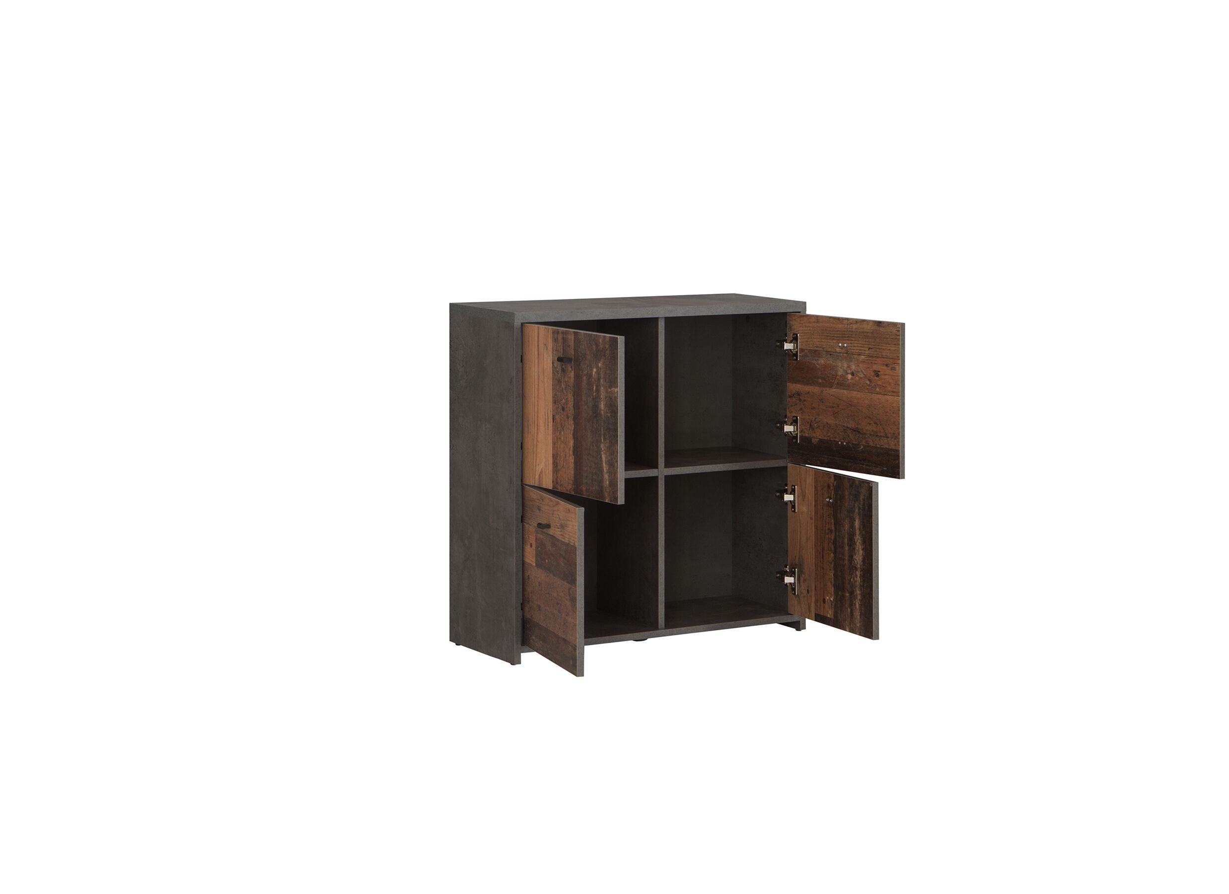 Commode Best Chest 77x30x78cm - decor - old wood & beton