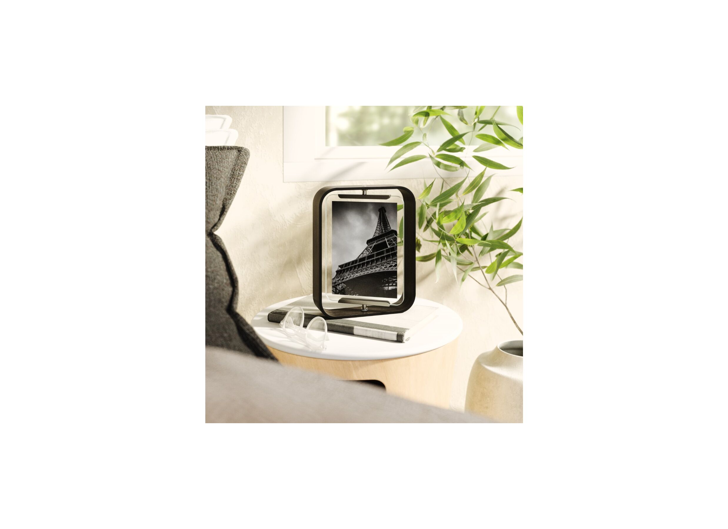 Foto ambiance - Cadre photo Bellwood 18x13cm - hêtre - noir